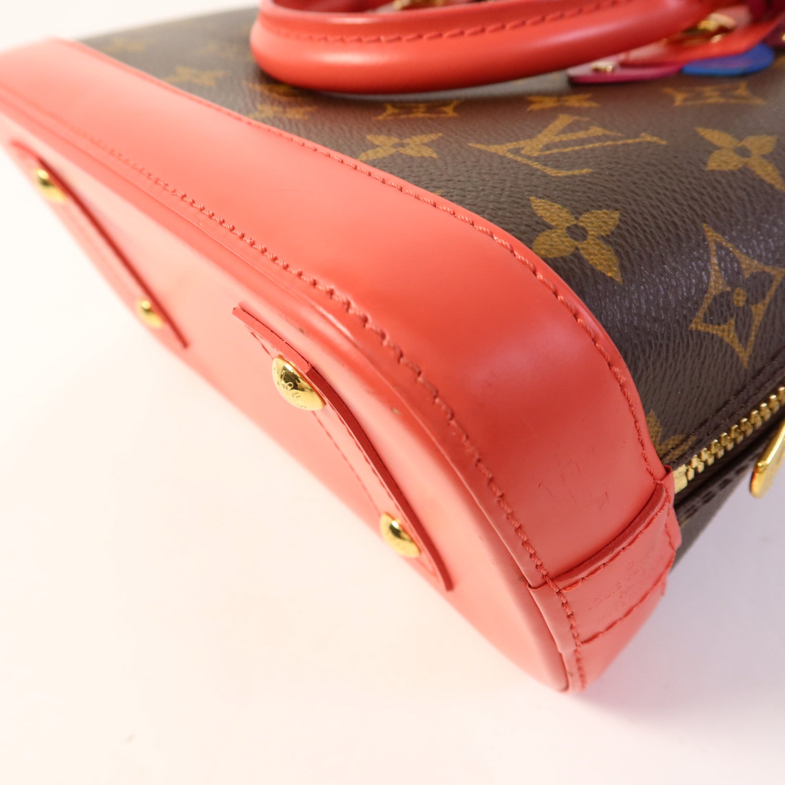 LOUIS VUITTON Monogram Alma BB金扣手挽肩背兩用袋