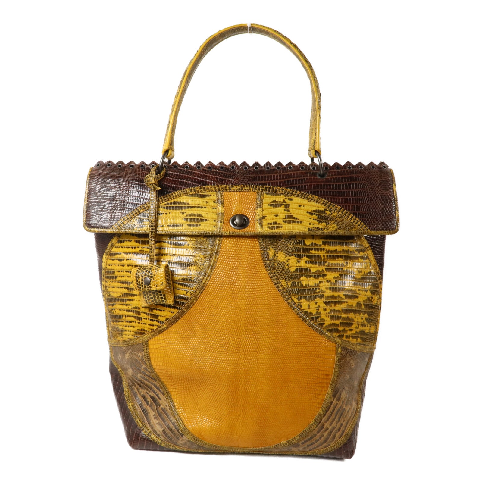 BOTTEGA VENETA 鱷魚皮革/蜥蝪皮革Prezioso肩背袋
