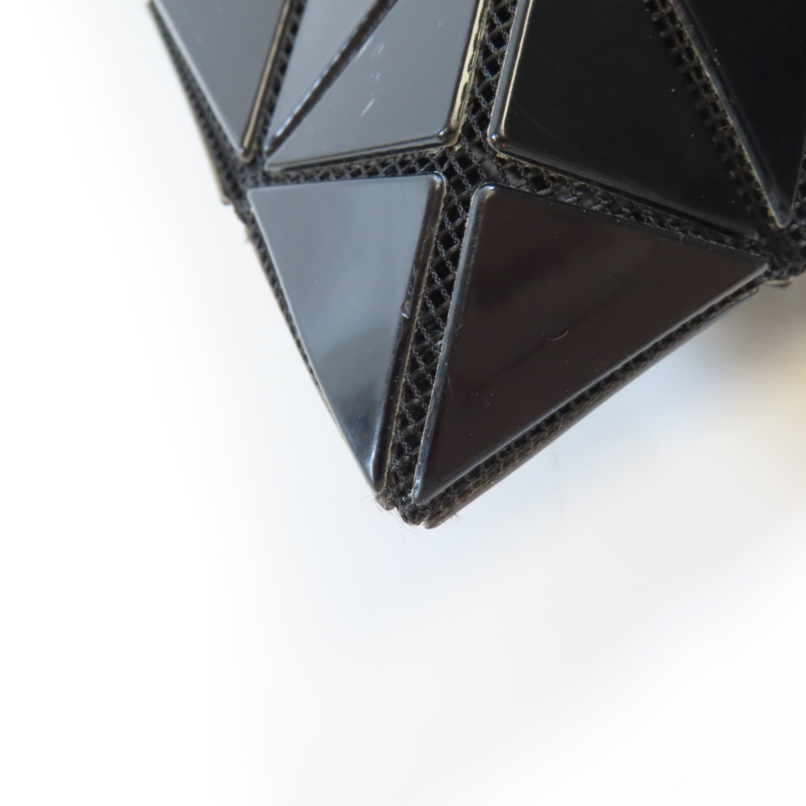 BAO BAO ISSEYMIYAKE PVC Shoulder Bag手挽袋黑色