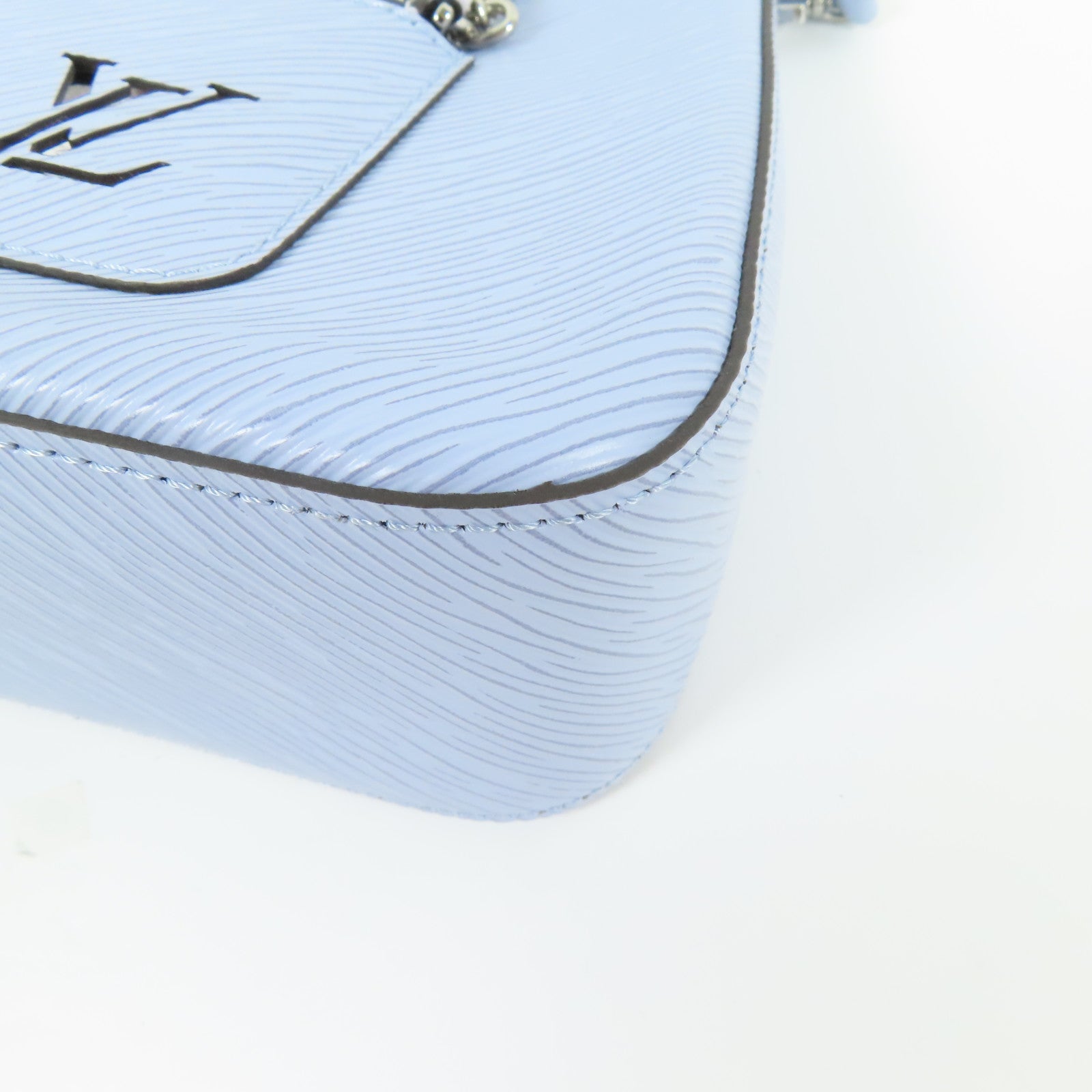 LOUIS VUITTON Epi Marelle銀扣手挽肩背兩用袋