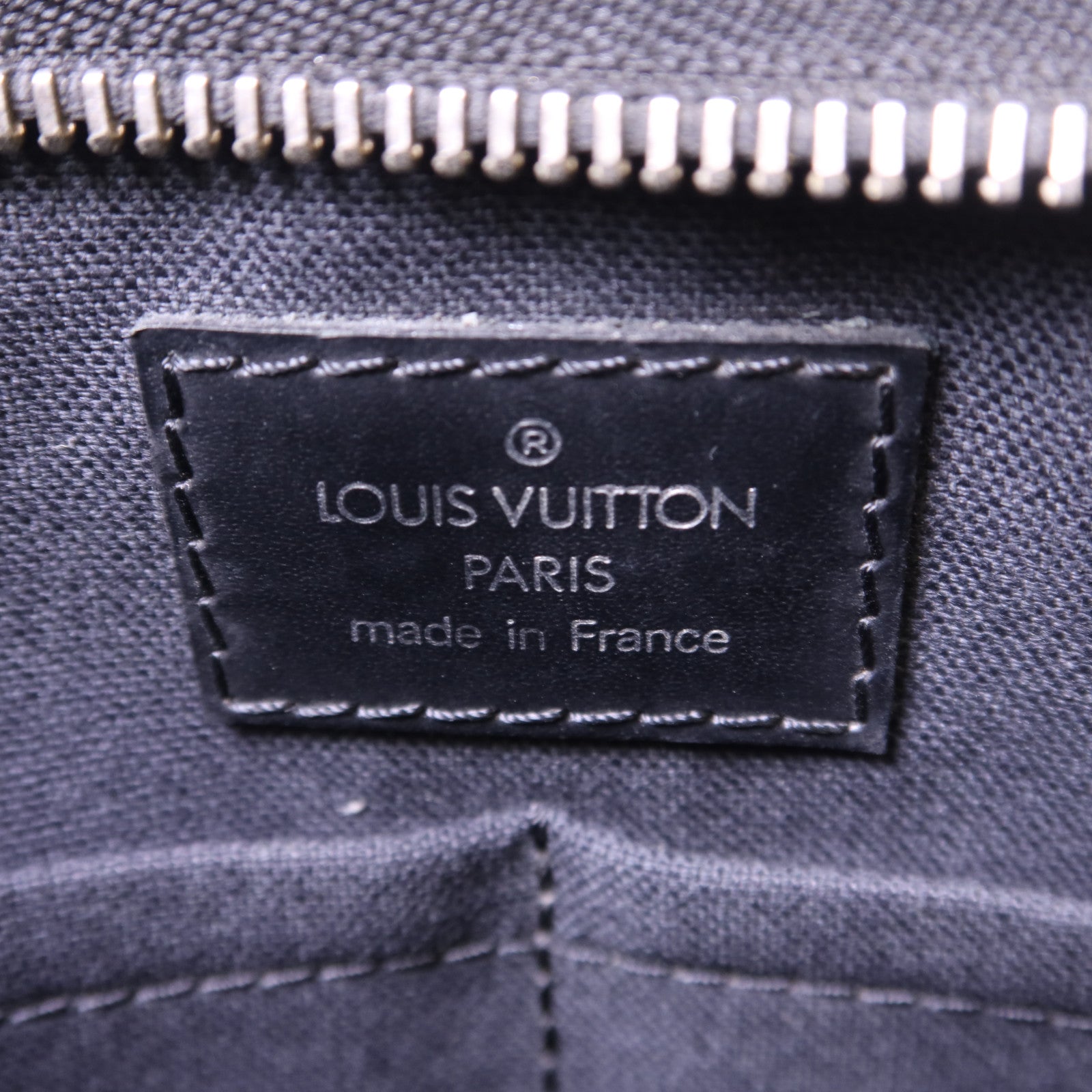 LOUIS VUITTON Damier Graphite Thomas銀扣肩背袋