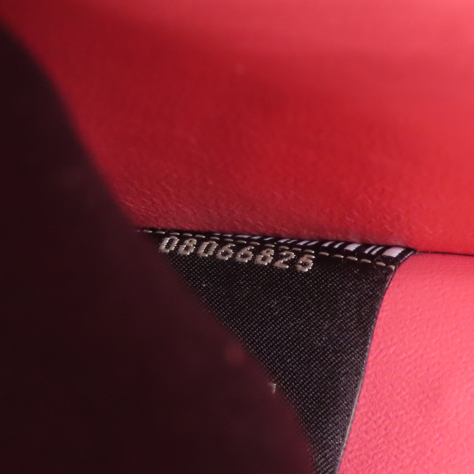 FENDI SHW Peekaboo Cut Shoulder Bag Leather Pink