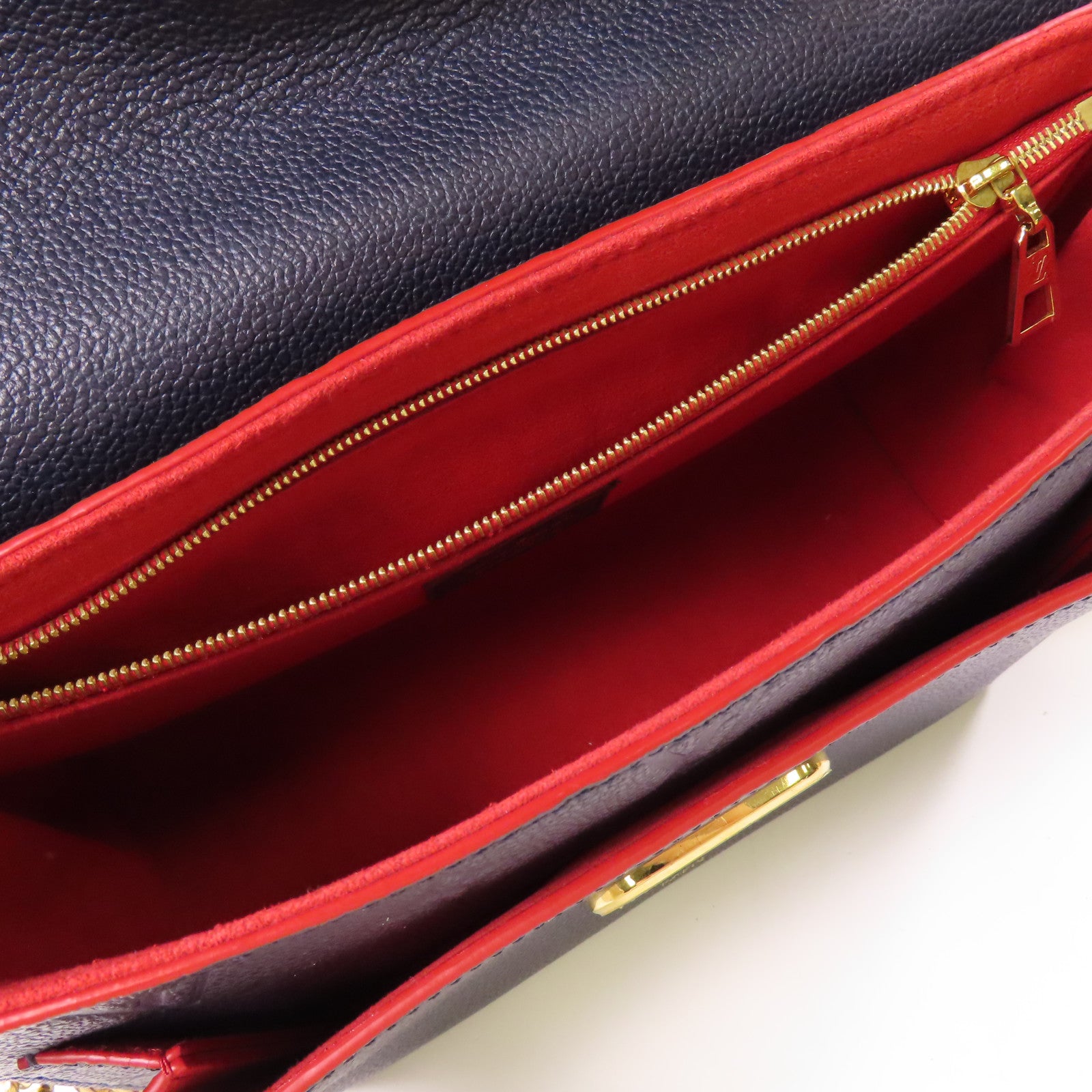 LOUIS VUITTON LV GHW Vavin PM Shoulder Bag M52271 Monogram Empreinte Navy