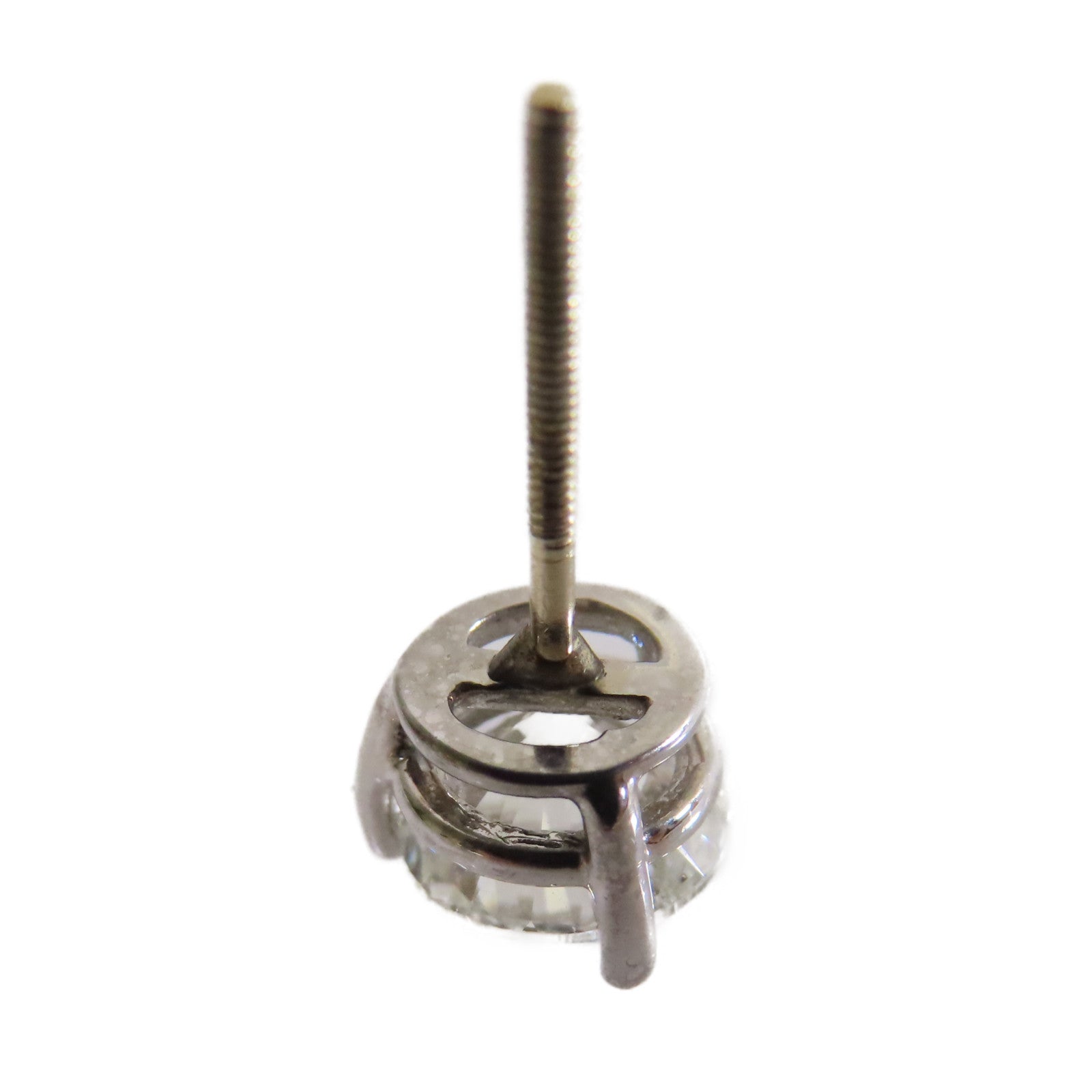JEWELRY 14K白金/0.76ct/0.72ct鑽石Diamond Earrings耳環