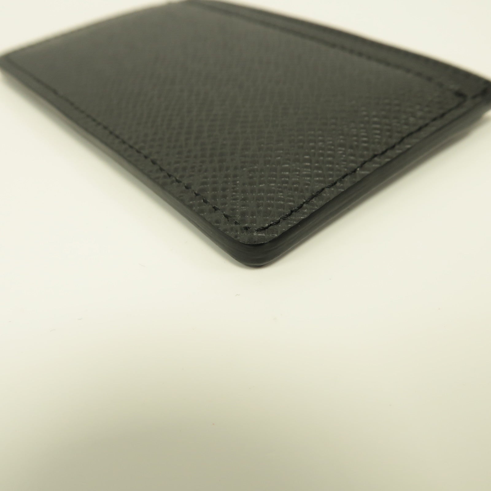 LOUIS VUITTON 【激減優惠】Taiga Porto Cal Sampur Card Holder卡片套黑色