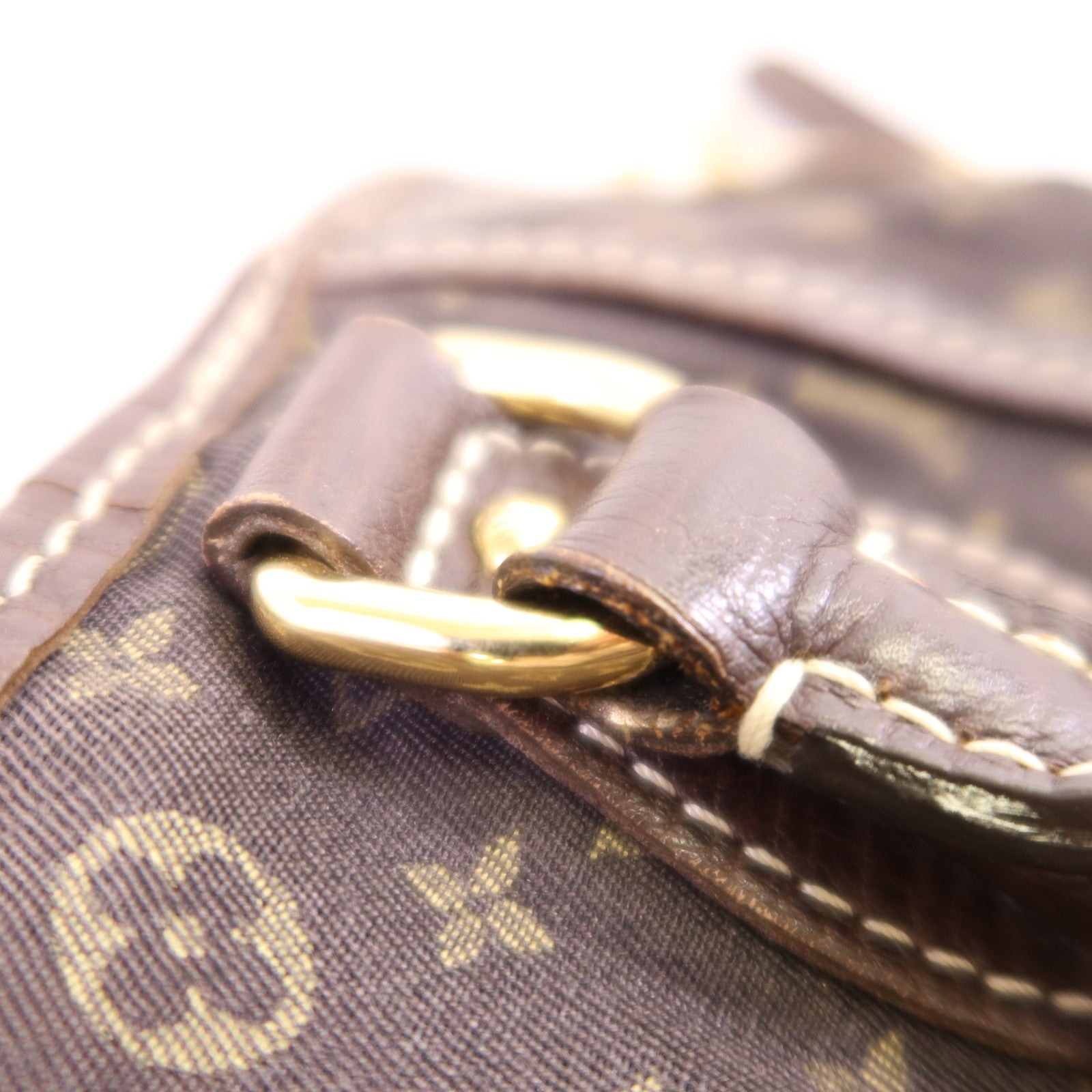 LOUIS VUITTON Monogram Mini Lin Angel Shoulder Bag金扣肩背袋