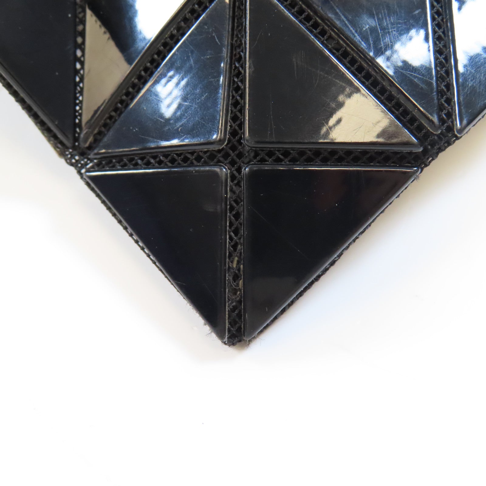 BAO BAO ISSEYMIYAKE PVC Shoulder Bag手挽袋黑色
