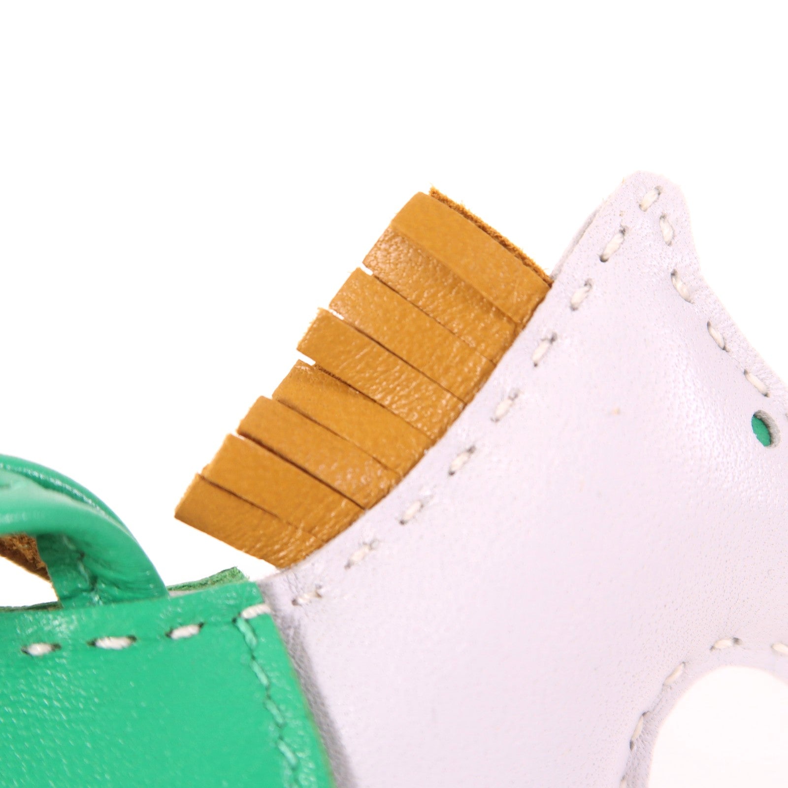 HERMES 羊皮皮革Rodeo PM掛飾