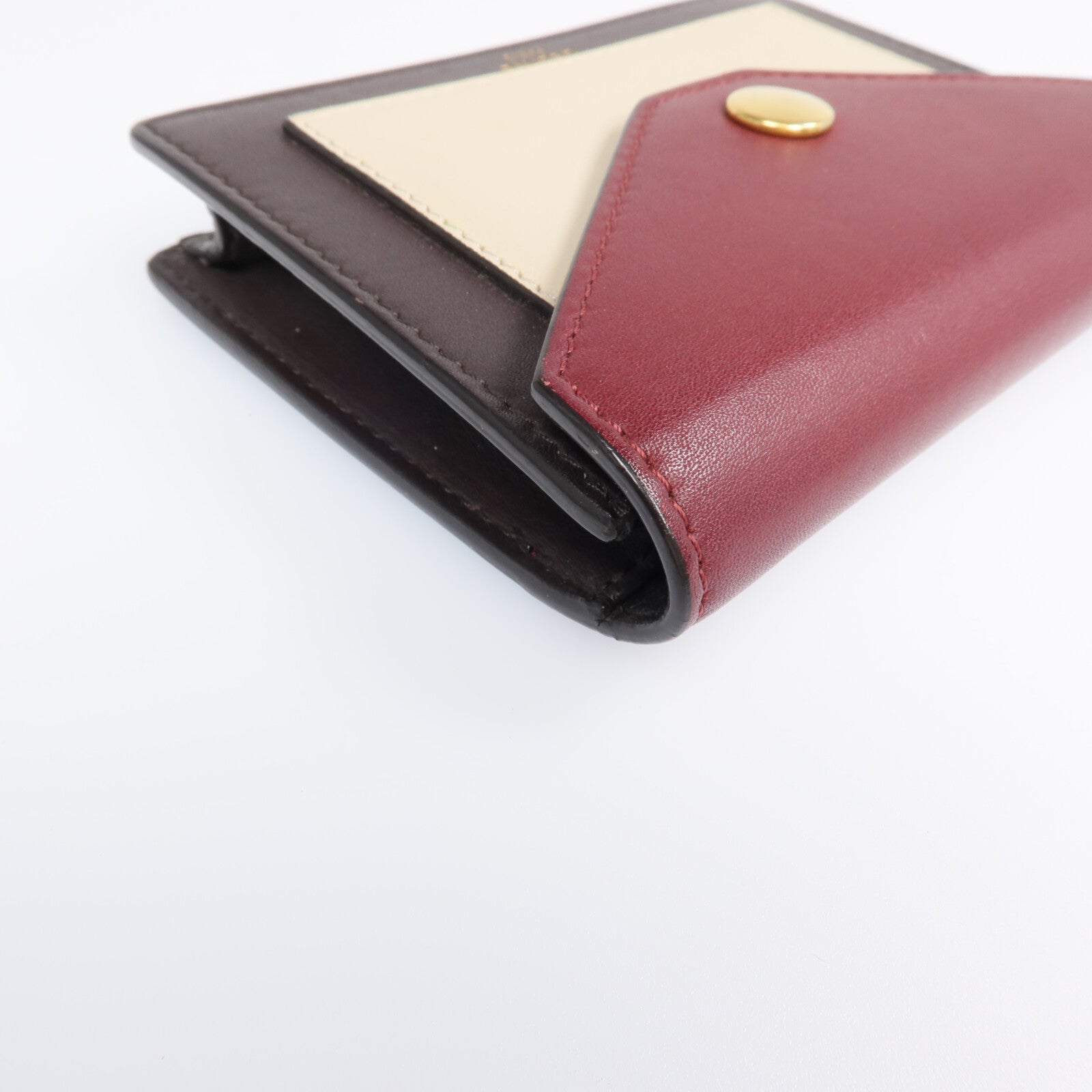 CELINE 【激減優惠】牛皮皮革Card Case金扣卡片套