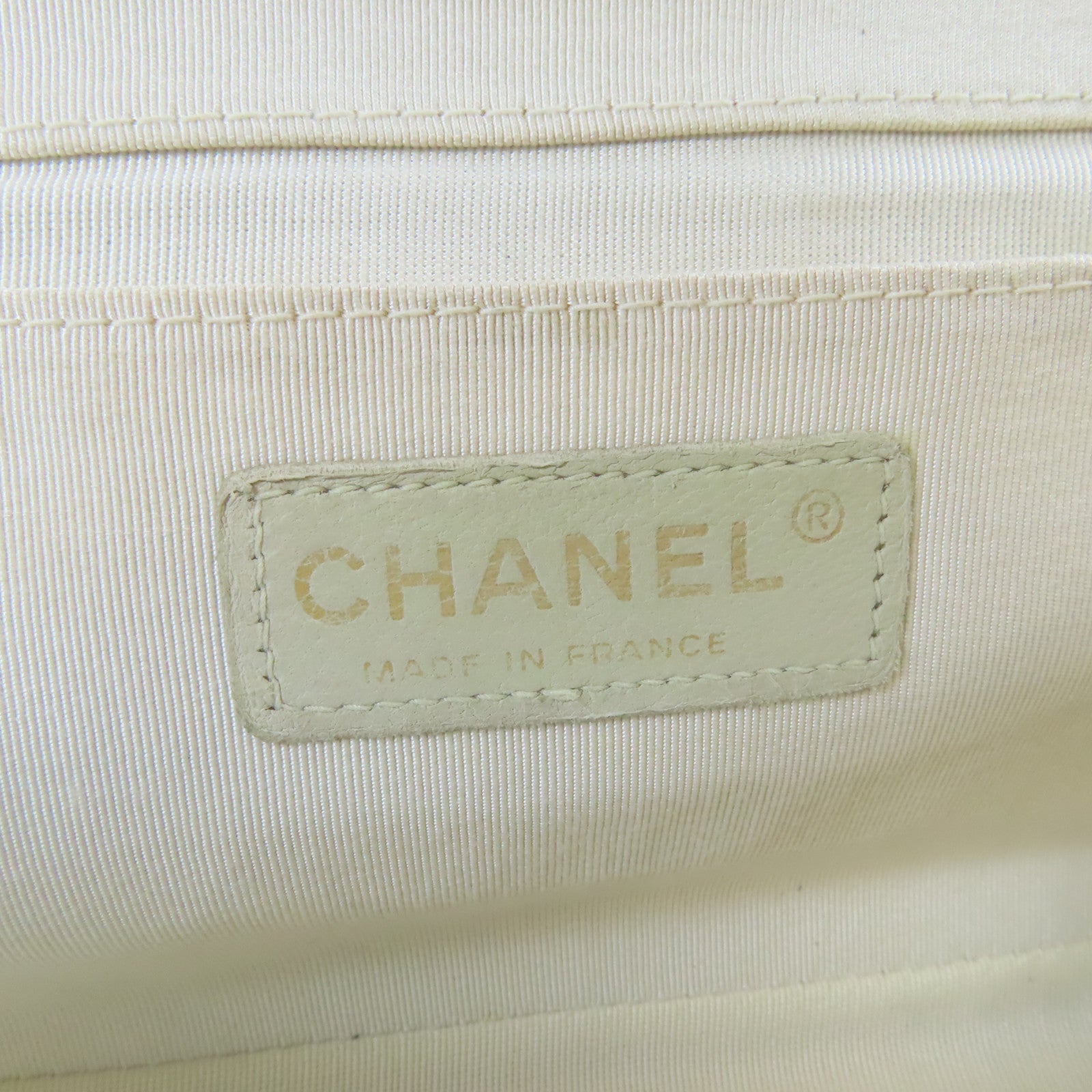 CHANEL **【激減優惠】牛皮皮革Chain Shoulder Bag金扣鏈帶肩背袋淺綠色