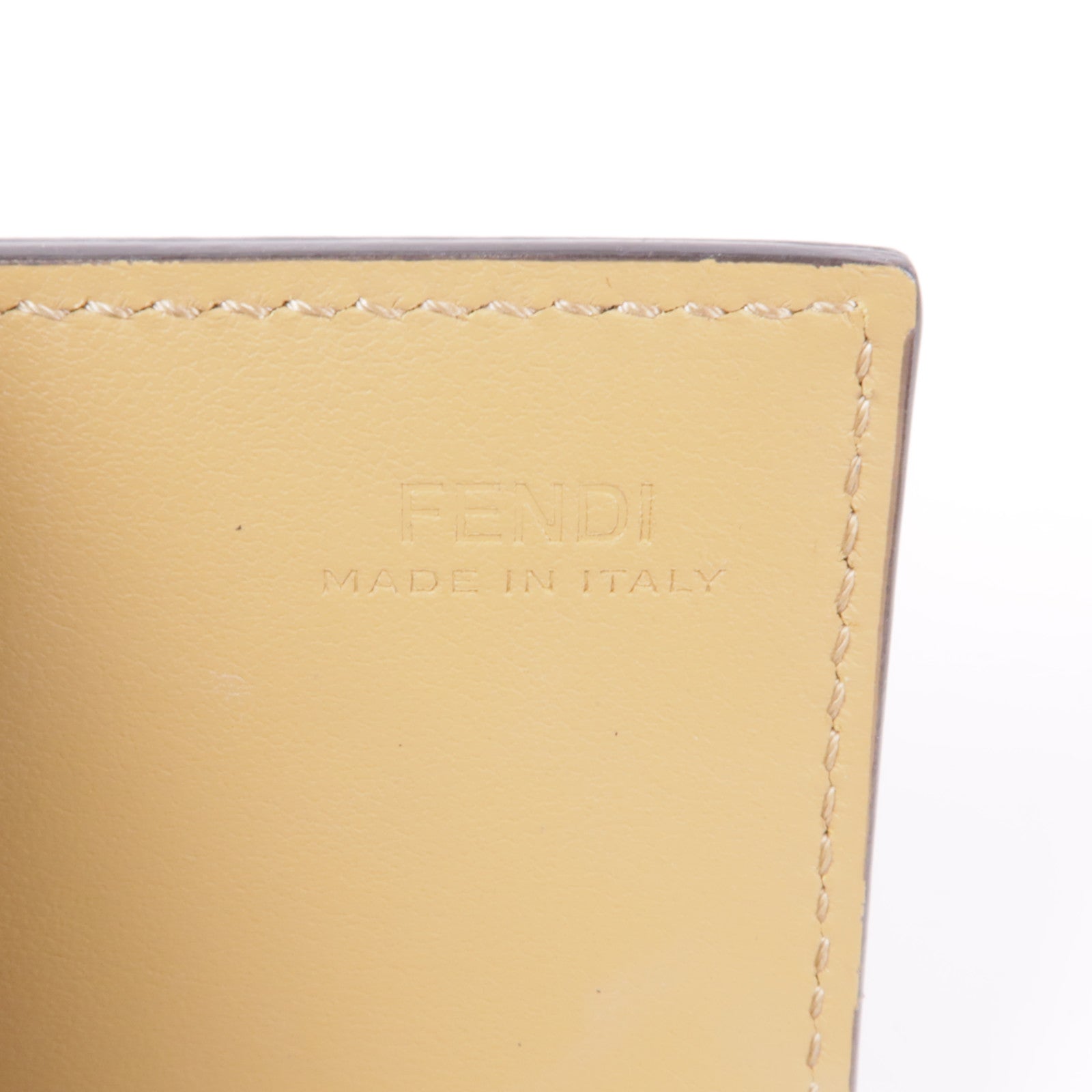 FENDI 牛皮皮革Wallet金扣長錢包
