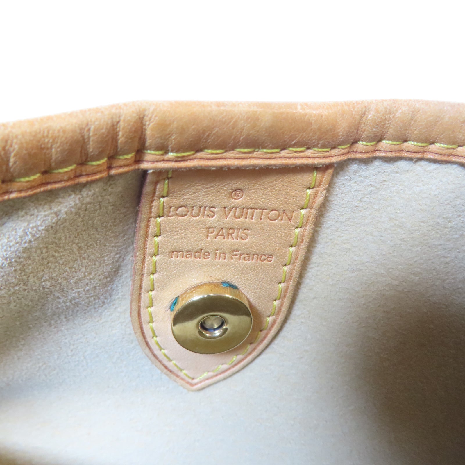 LOUIS VUITTON 【激減優惠】Monogram Galliera PM金扣肩背袋棕色