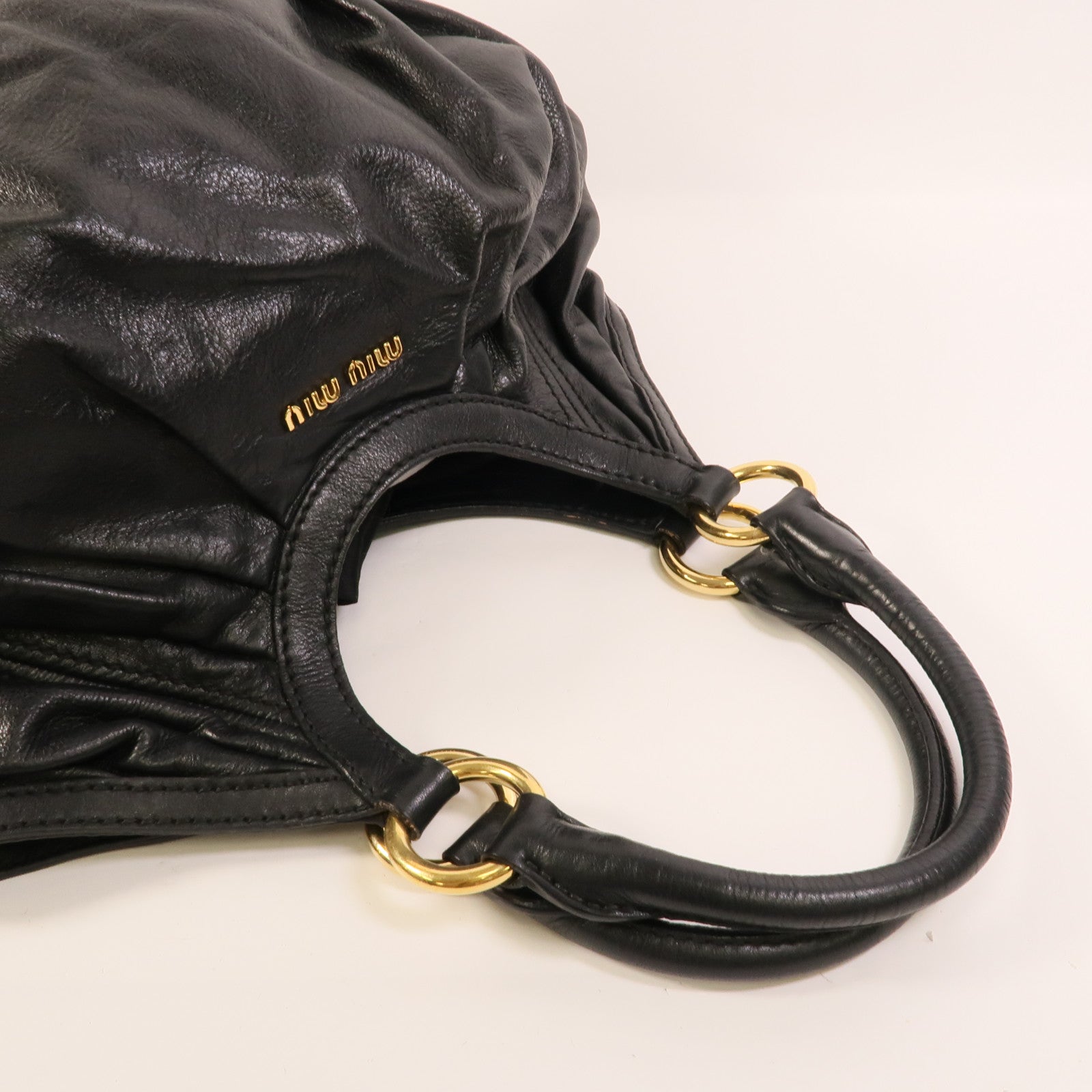 Miu Miu 牛皮皮革Shoulder Bag肩背袋
