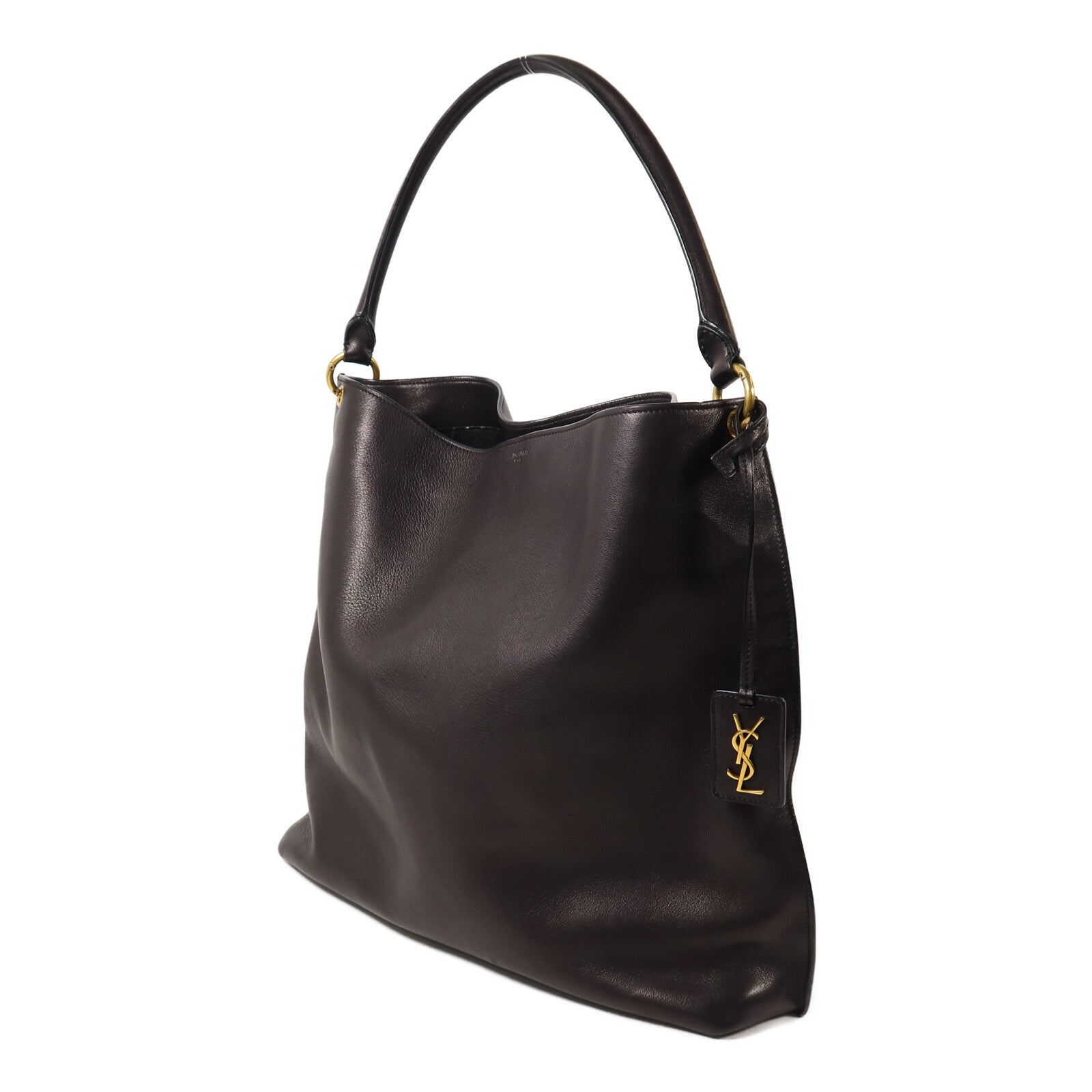 SAINT LAURENT 牛皮皮革Shoulder Bag手挽肩背兩用袋