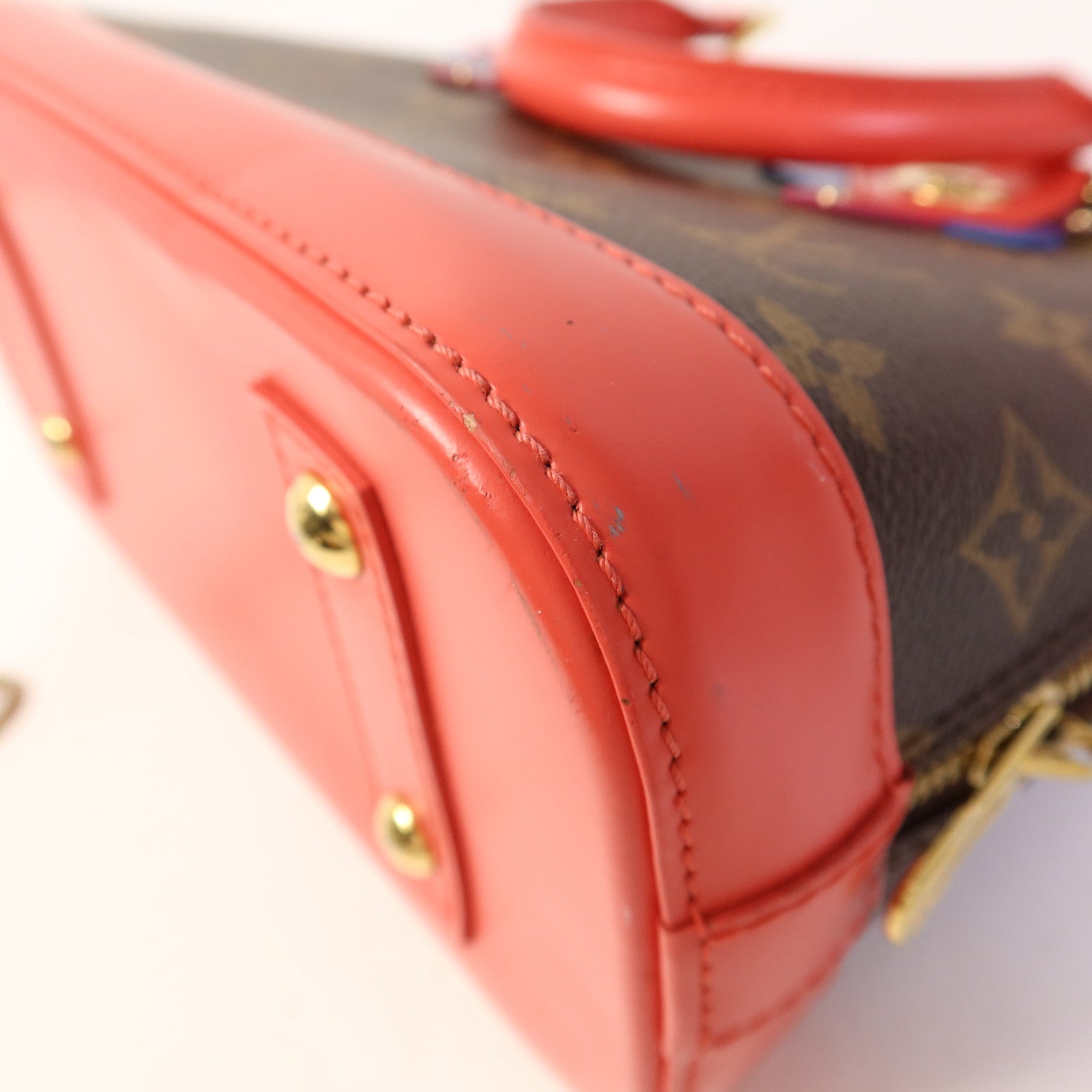 LOUIS VUITTON Monogram Alma BB金扣手挽肩背兩用袋