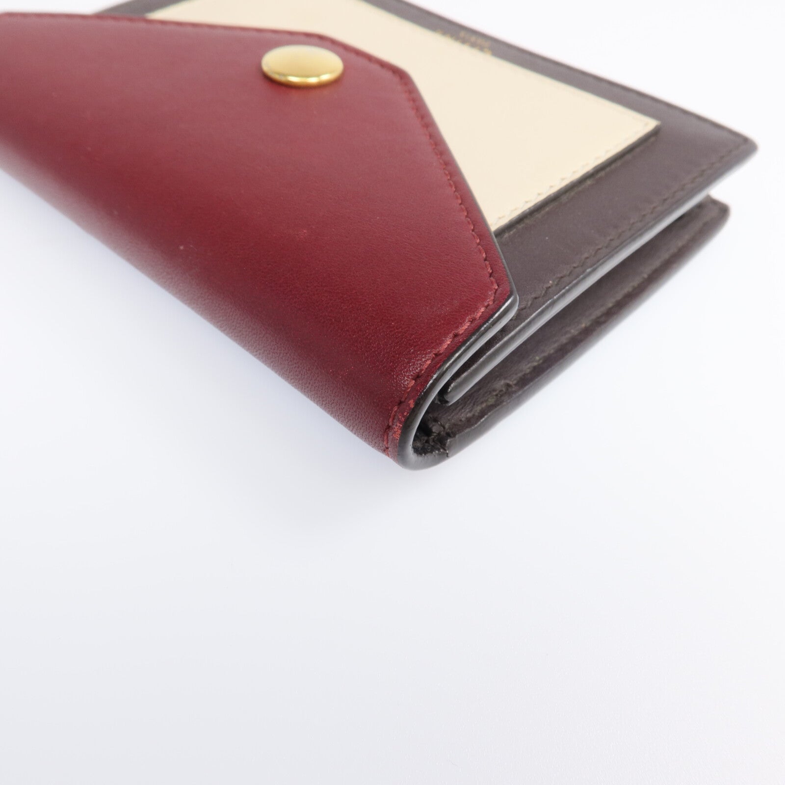 CELINE 【激減優惠】牛皮皮革Card Case金扣卡片套