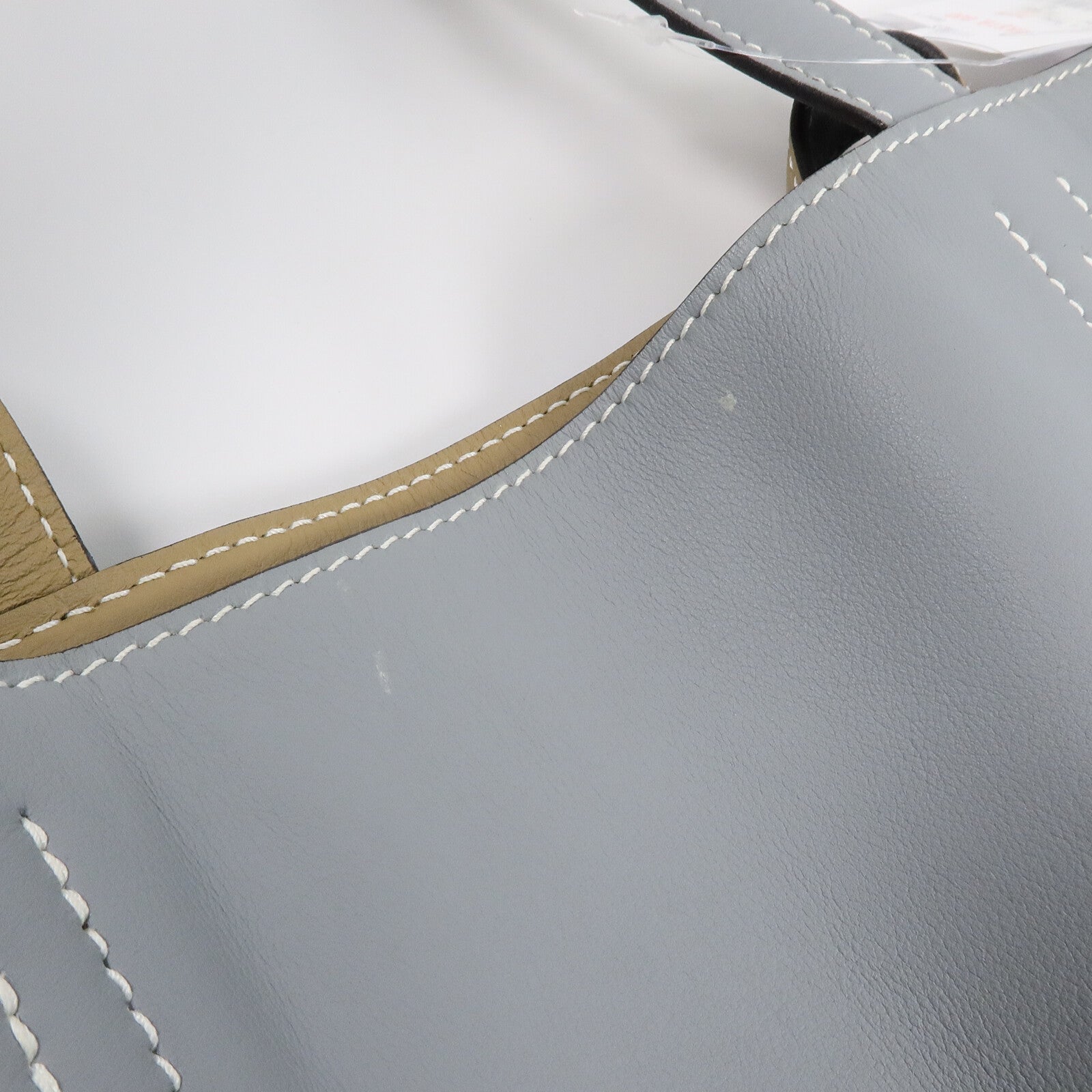 HERMES Swift皮革Double Sens 28肩背袋/手挽袋Gris Pantin/Poussier