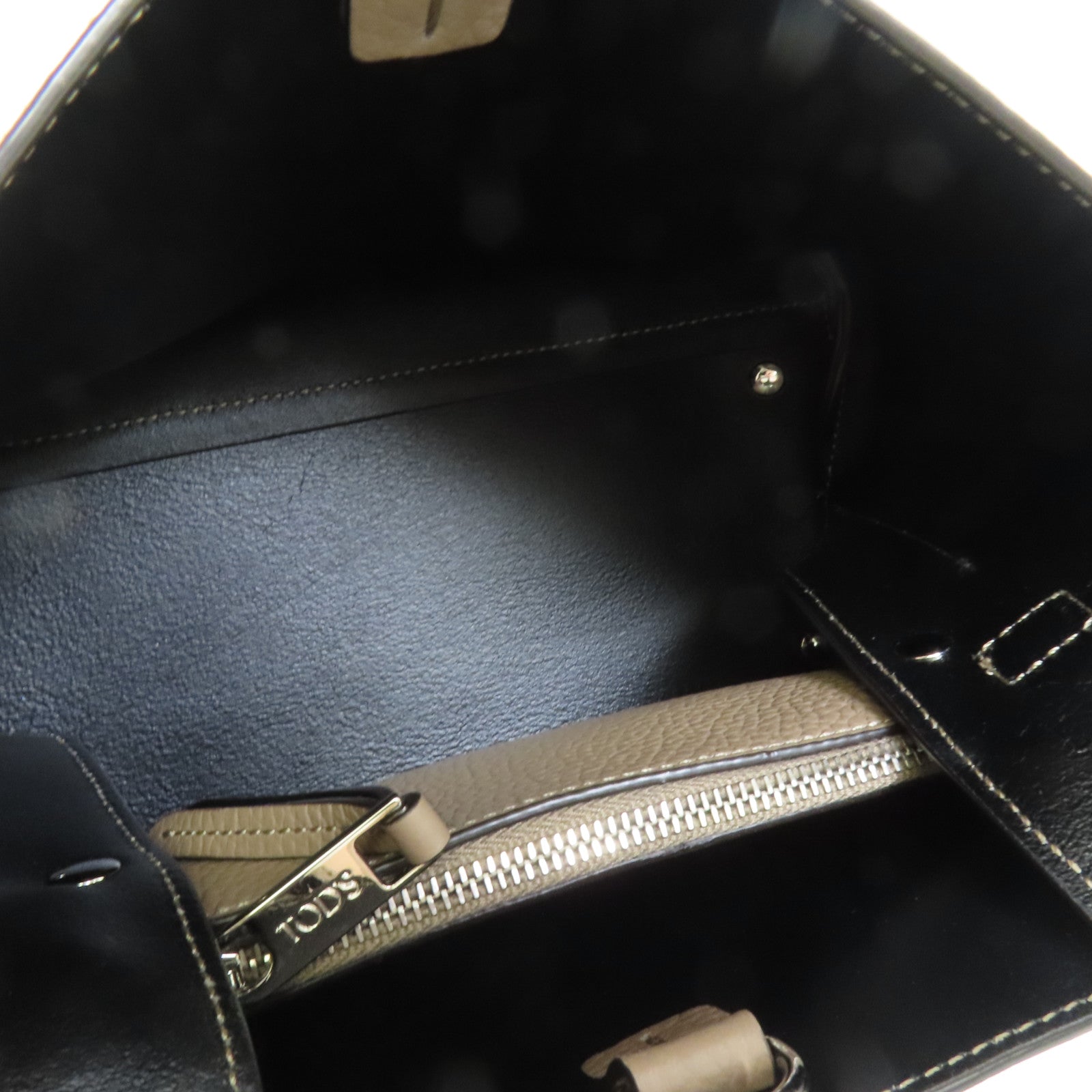 TOD'S 牛皮皮革2 way Shoulder手挽肩背兩用袋
