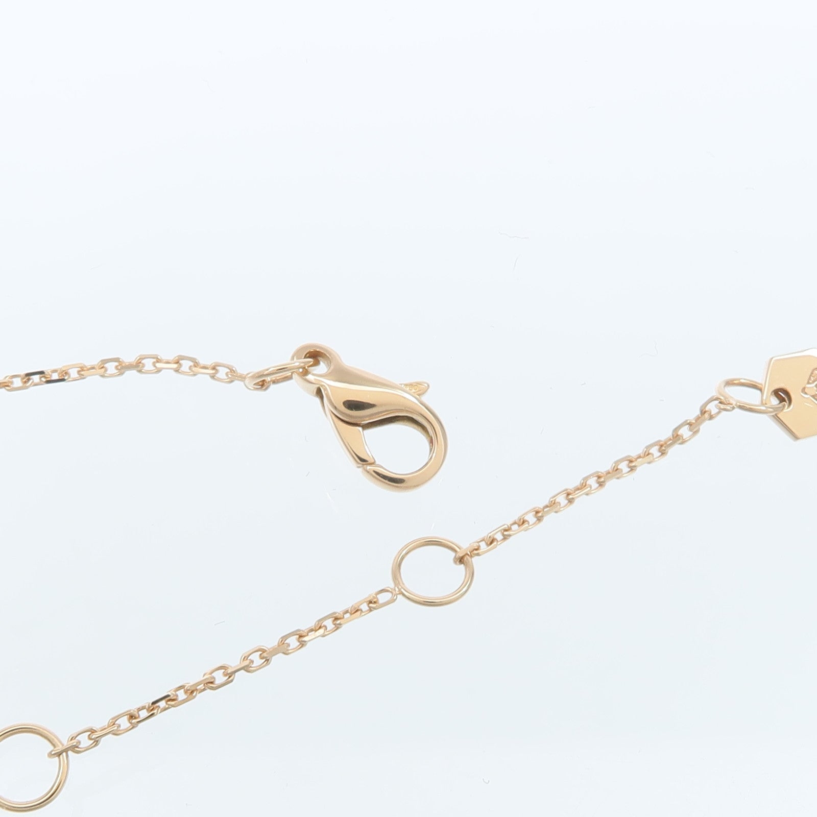 Chaumet 18K玫瑰金Bee de Chaumet鑽石項鍊
