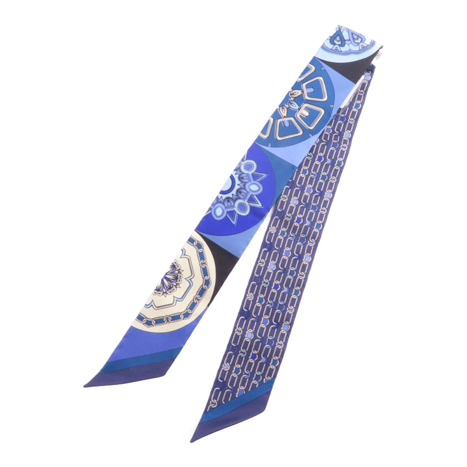 HERMES 絲質Twilly絲巾