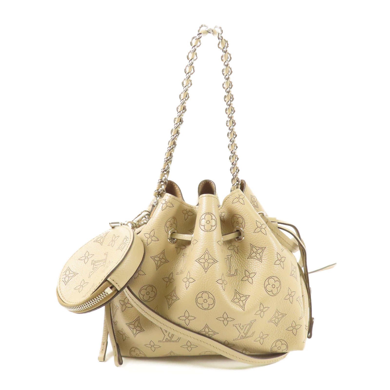 LOUIS VUITTON SHW Bella 2Way Chain Shoulder Handbag Calfskin Leather M57201