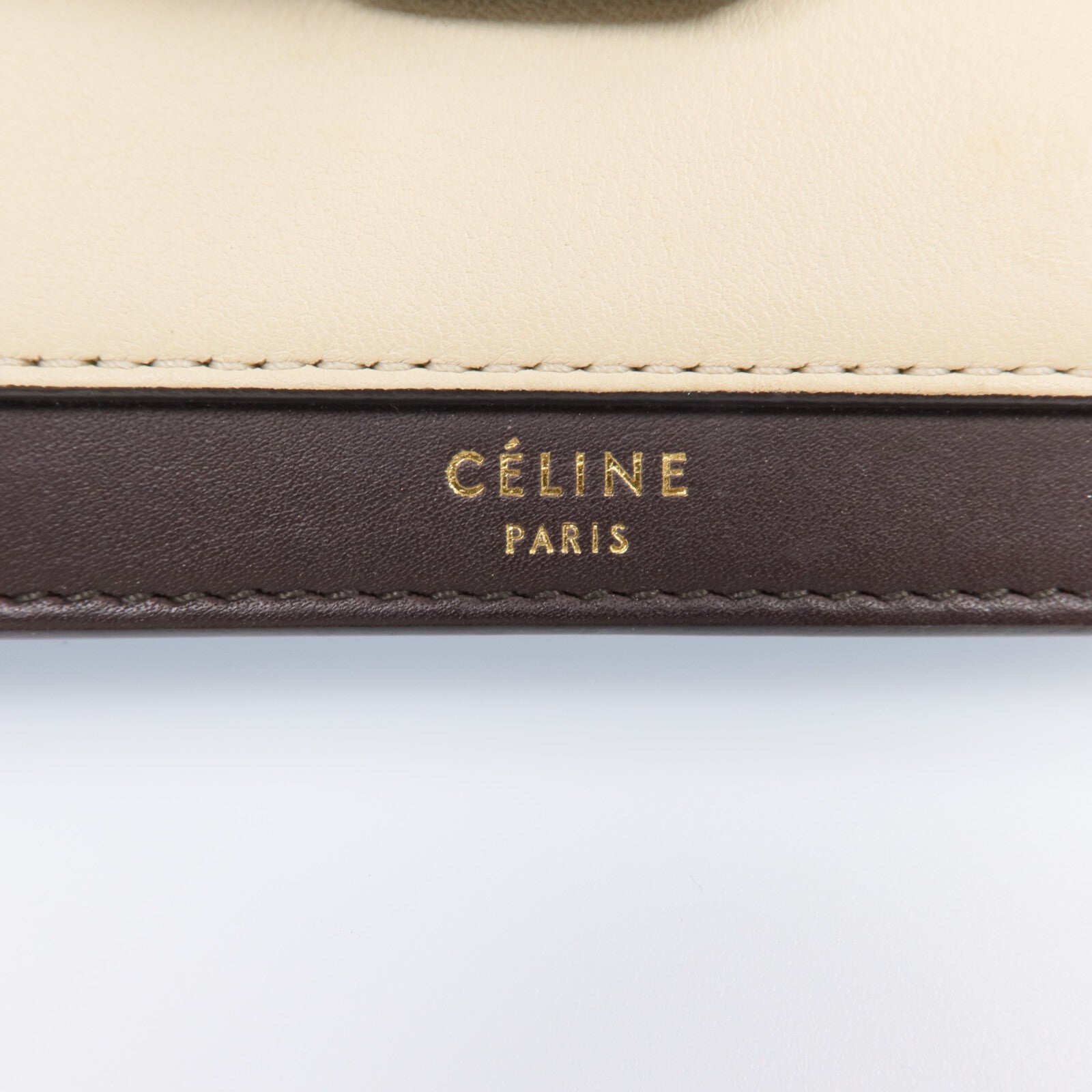 CELINE 【激減優惠】牛皮皮革Card Case金扣卡片套