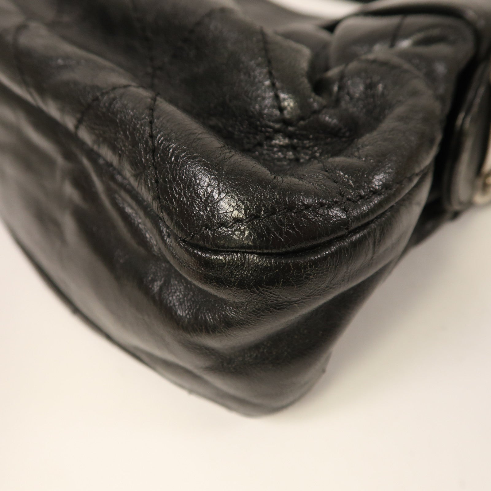 CHANEL 【激減優惠】牛皮皮革Shoulder Bag肩背袋黑色