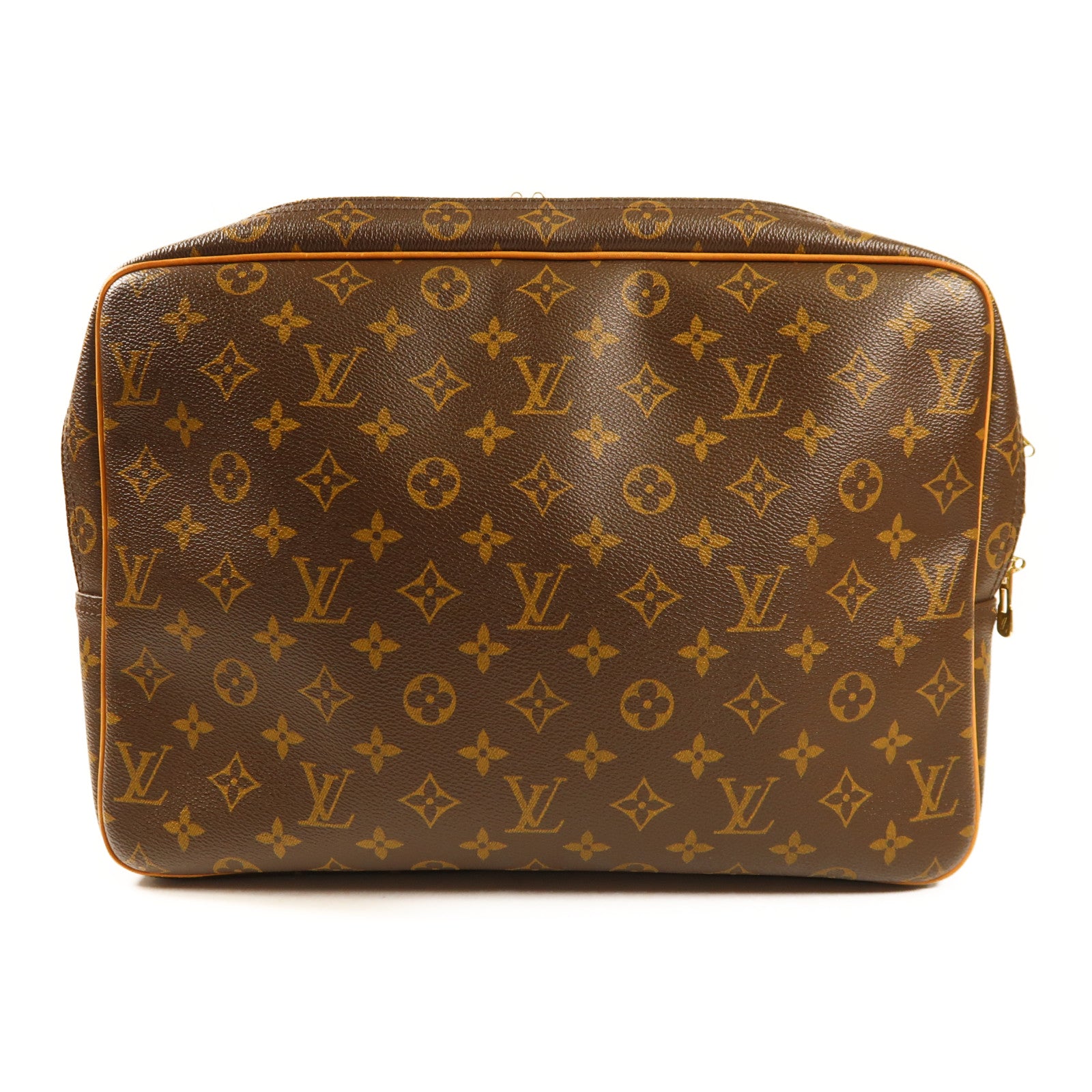 LOUIS VUITTON Monogram Reporter GM金扣肩背袋