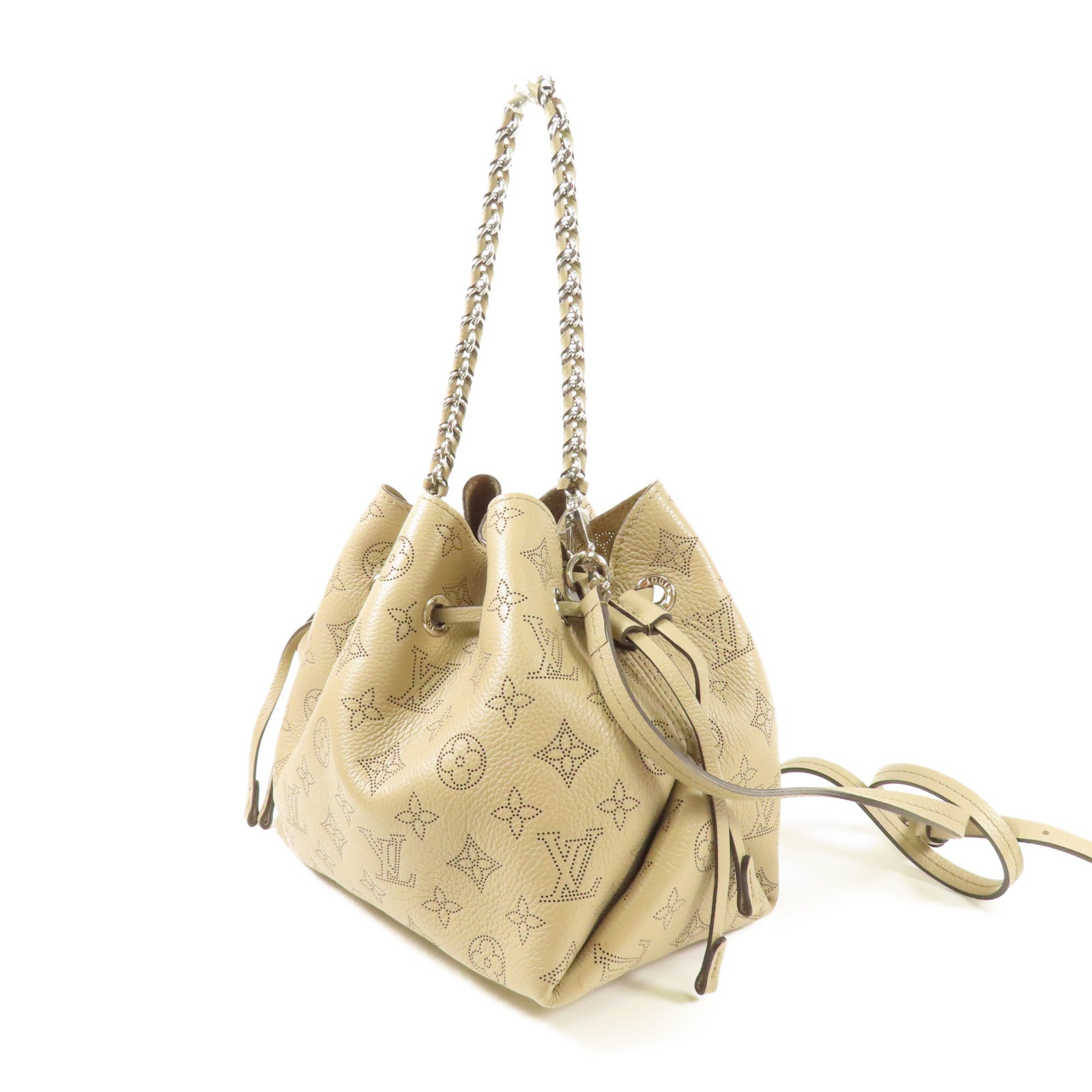 LOUIS VUITTON SHW Bella 2Way Chain Shoulder Handbag Calfskin Leather M57201