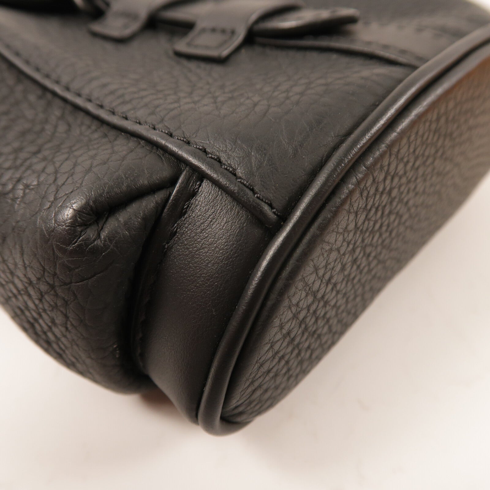 LOUIS VUITTON Monogram Taurillon Nano Christopher手挽肩背兩用袋