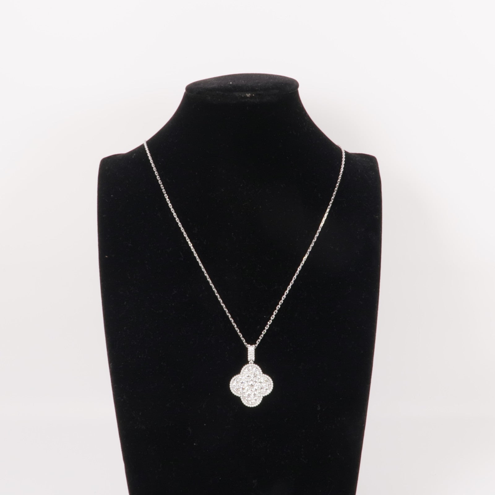 Van Cleef & Arpels 【激減優惠】18K白金Diamond Necklace項鍊