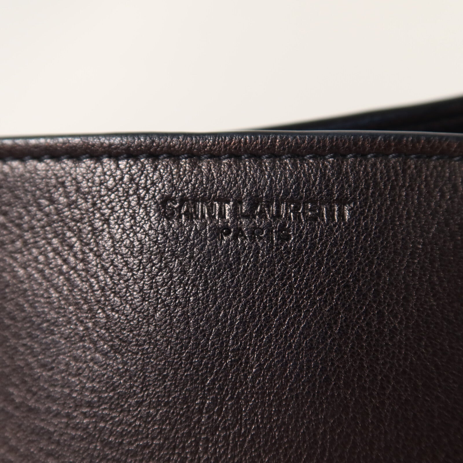 SAINT LAURENT 牛皮皮革Shoulder Bag手挽肩背兩用袋