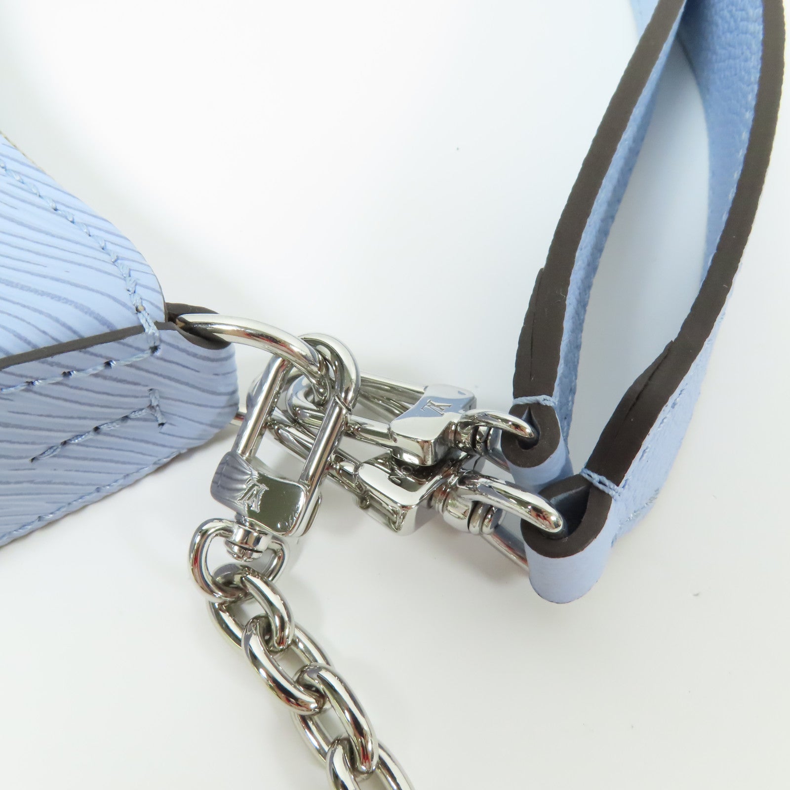 LOUIS VUITTON Epi Marelle銀扣手挽肩背兩用袋