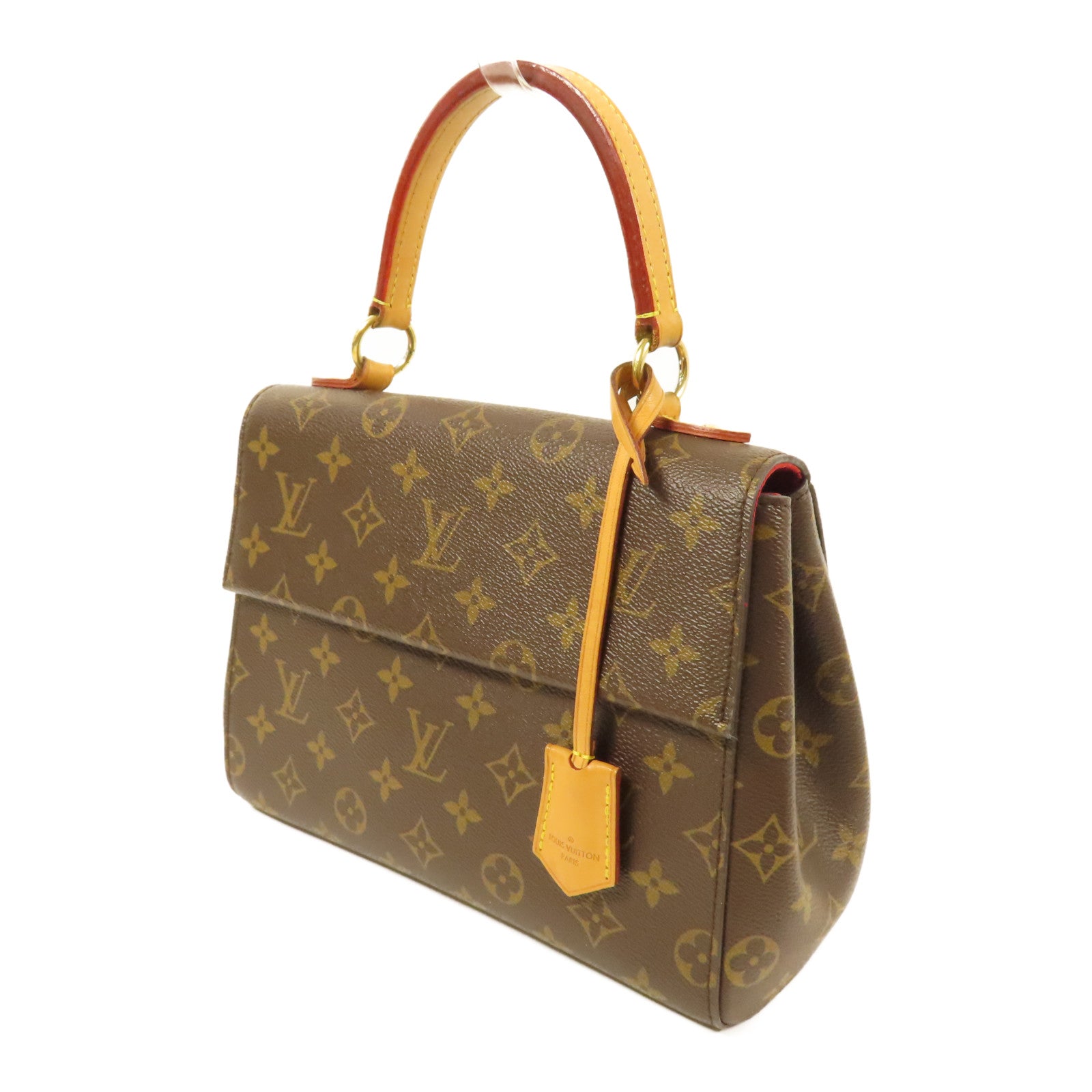LOUIS VUITTON Monogram Cluny BB手挽肩背兩用袋