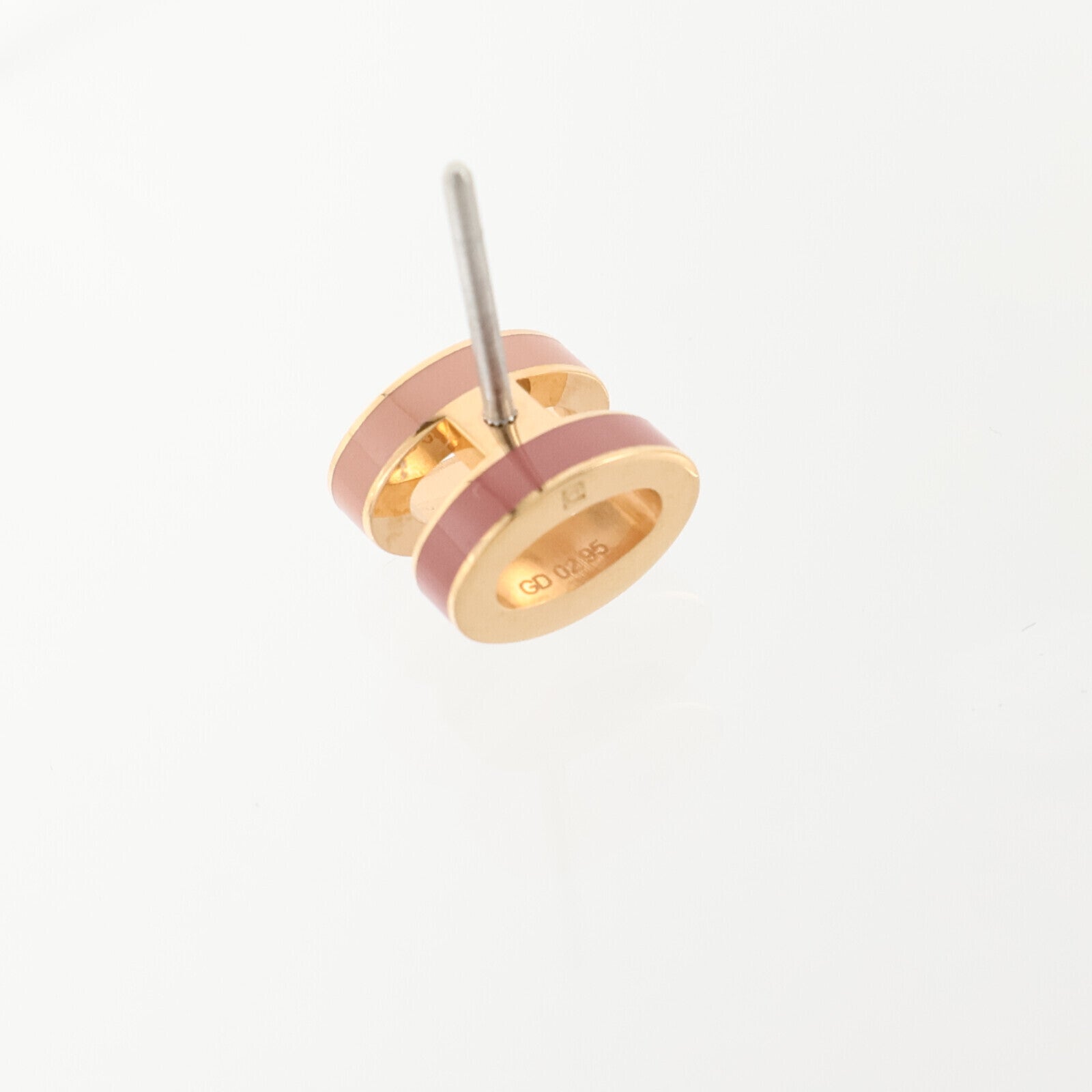 HERMES 金屬/琺瑯Mini Pop H Earrings耳環
