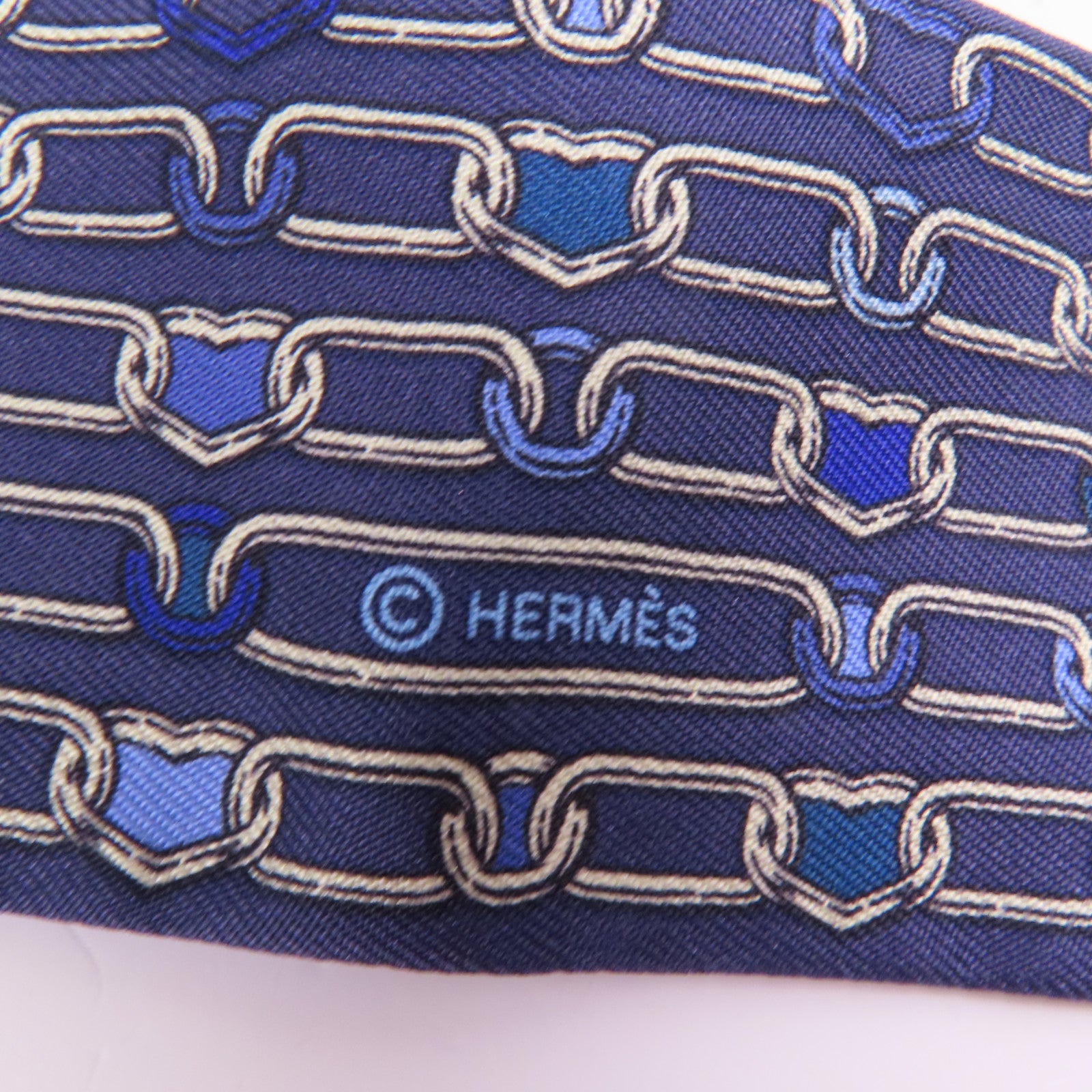 HERMES 絲質Twilly絲巾