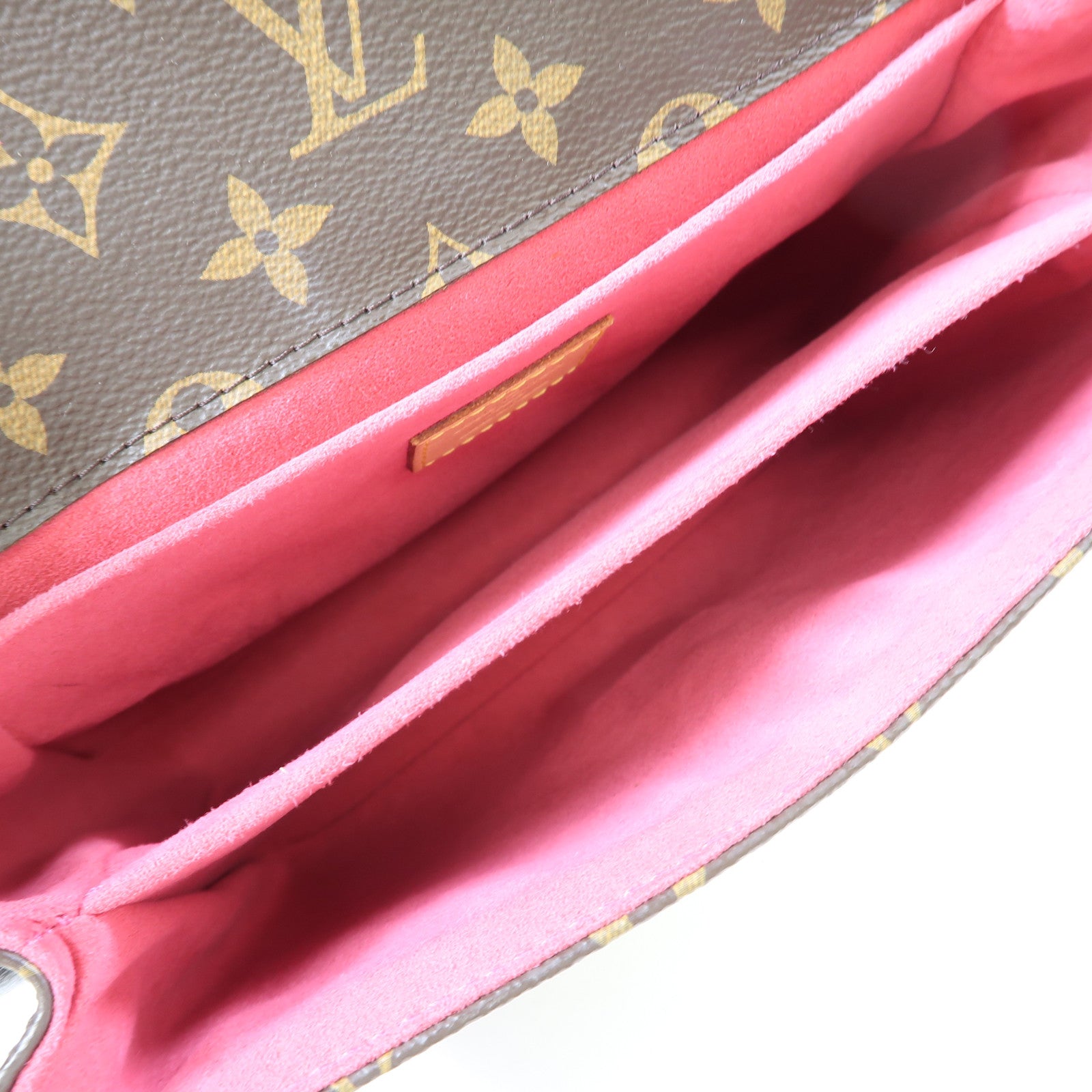 LOUIS VUITTON Monogram Patches Pochette Metis金扣手挽肩背兩用袋啡色