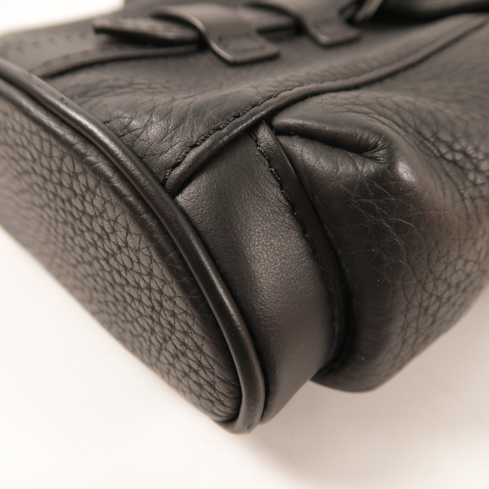LOUIS VUITTON Monogram Taurillon Nano Christopher手挽肩背兩用袋