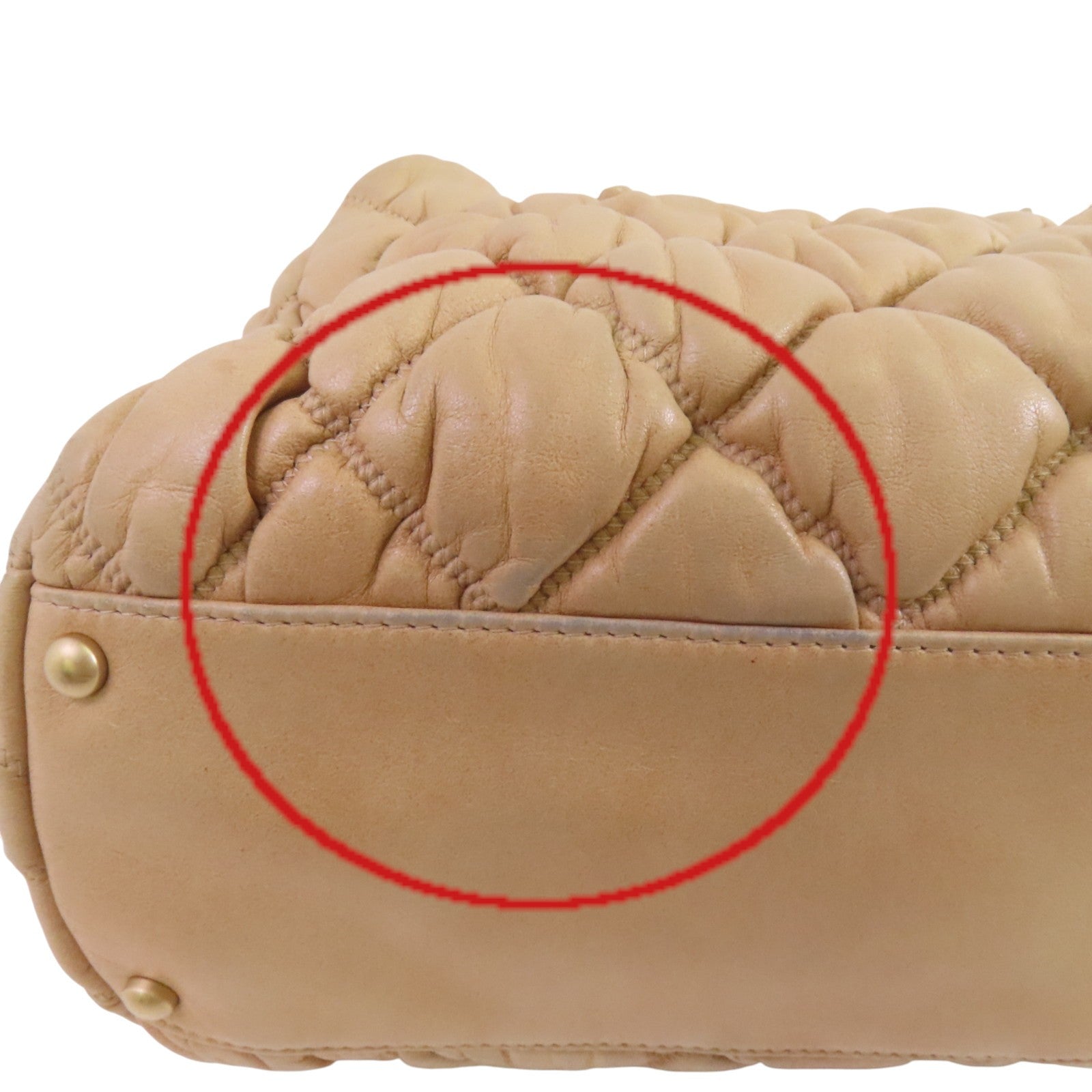 CHANEL 羊皮皮革Chain Shoulder金扣鏈帶肩背袋