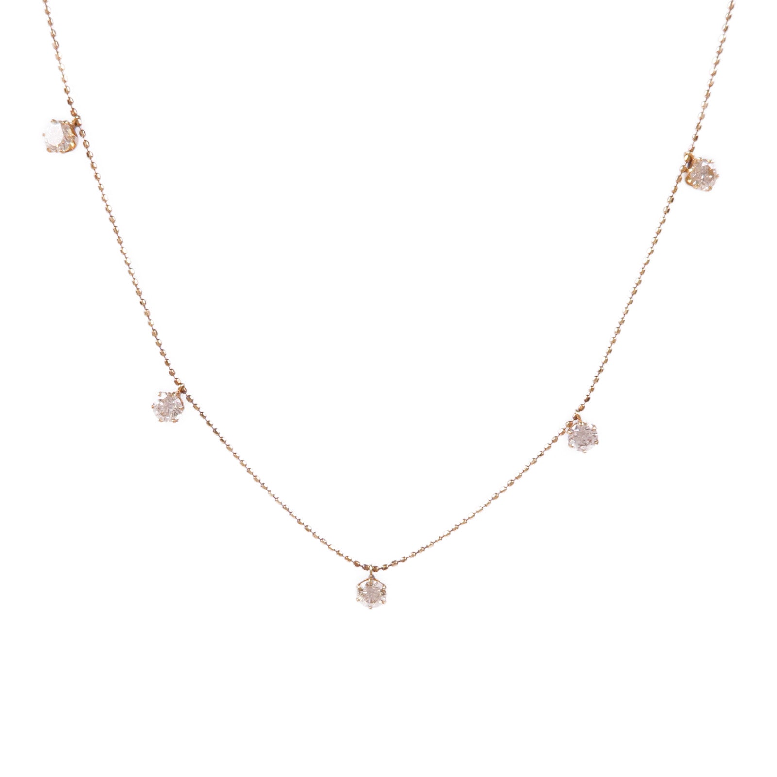JEWELRY 18K黃金Diamond Necklace鑽石項鍊