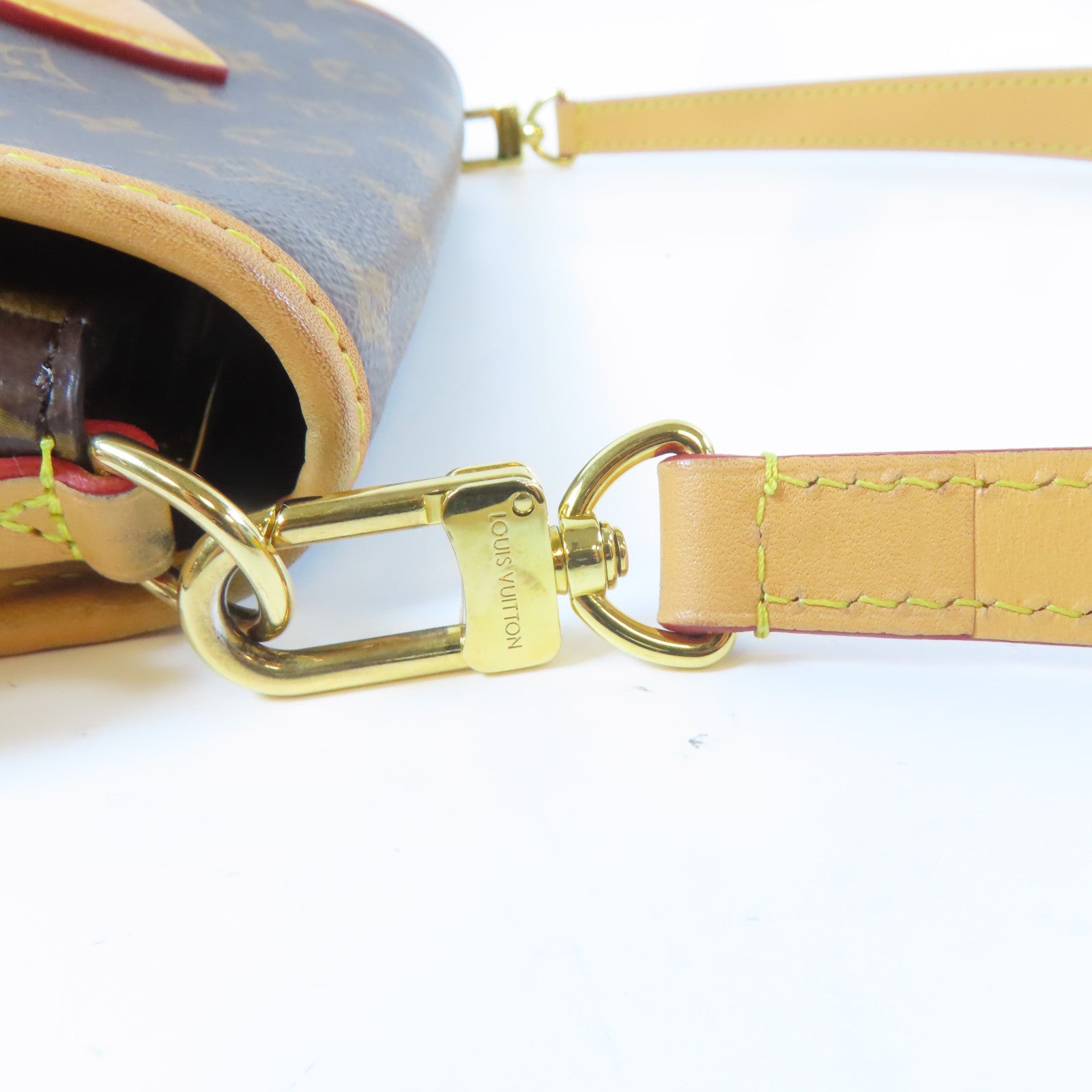 LOUIS VUITTON Monogram Diane金扣手挽肩背兩用袋啡色
