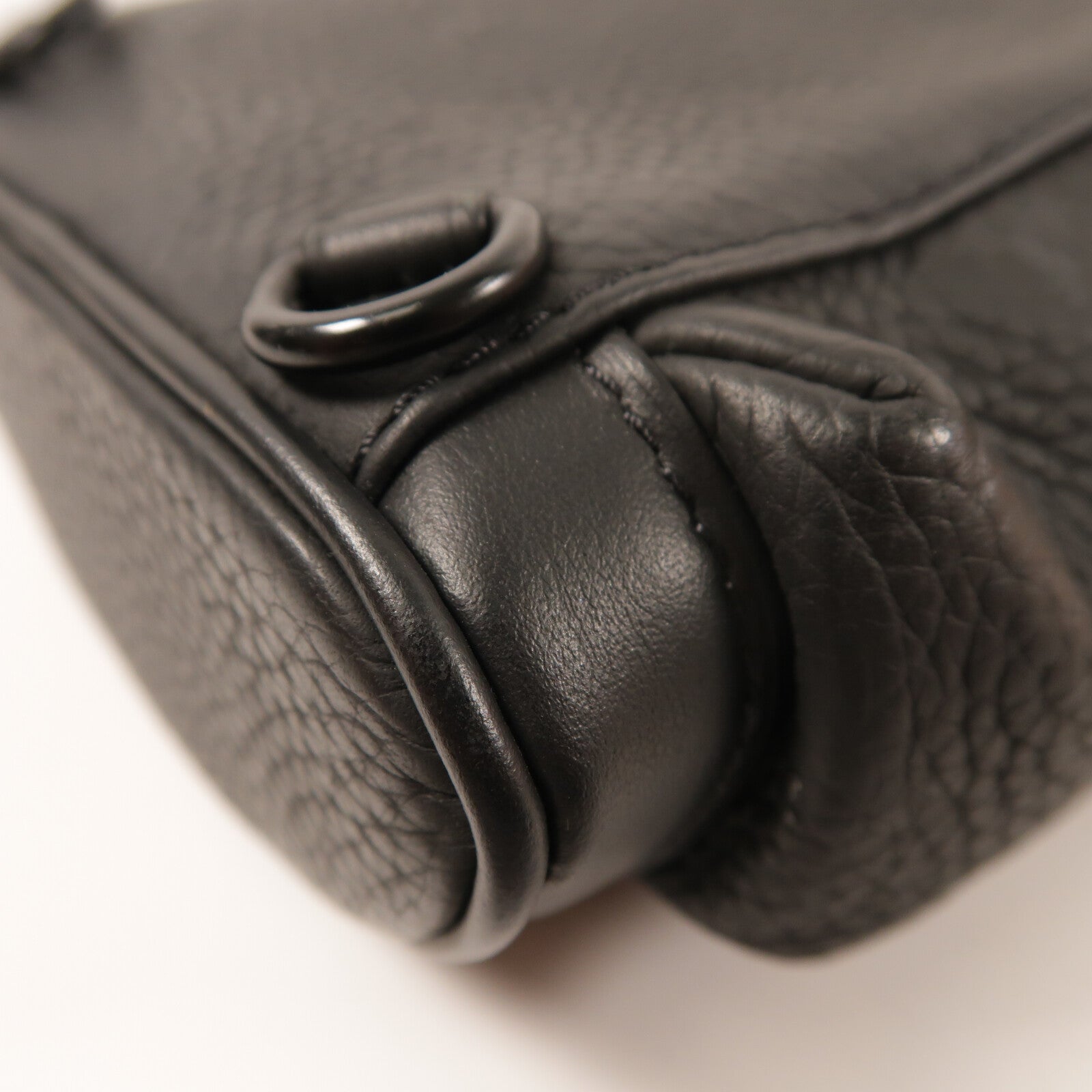LOUIS VUITTON Monogram Taurillon Nano Christopher手挽肩背兩用袋