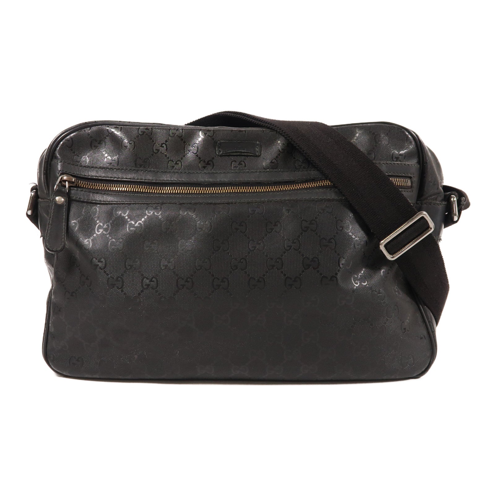 GUCCI 塗層帆布Shoulder Bag肩背袋