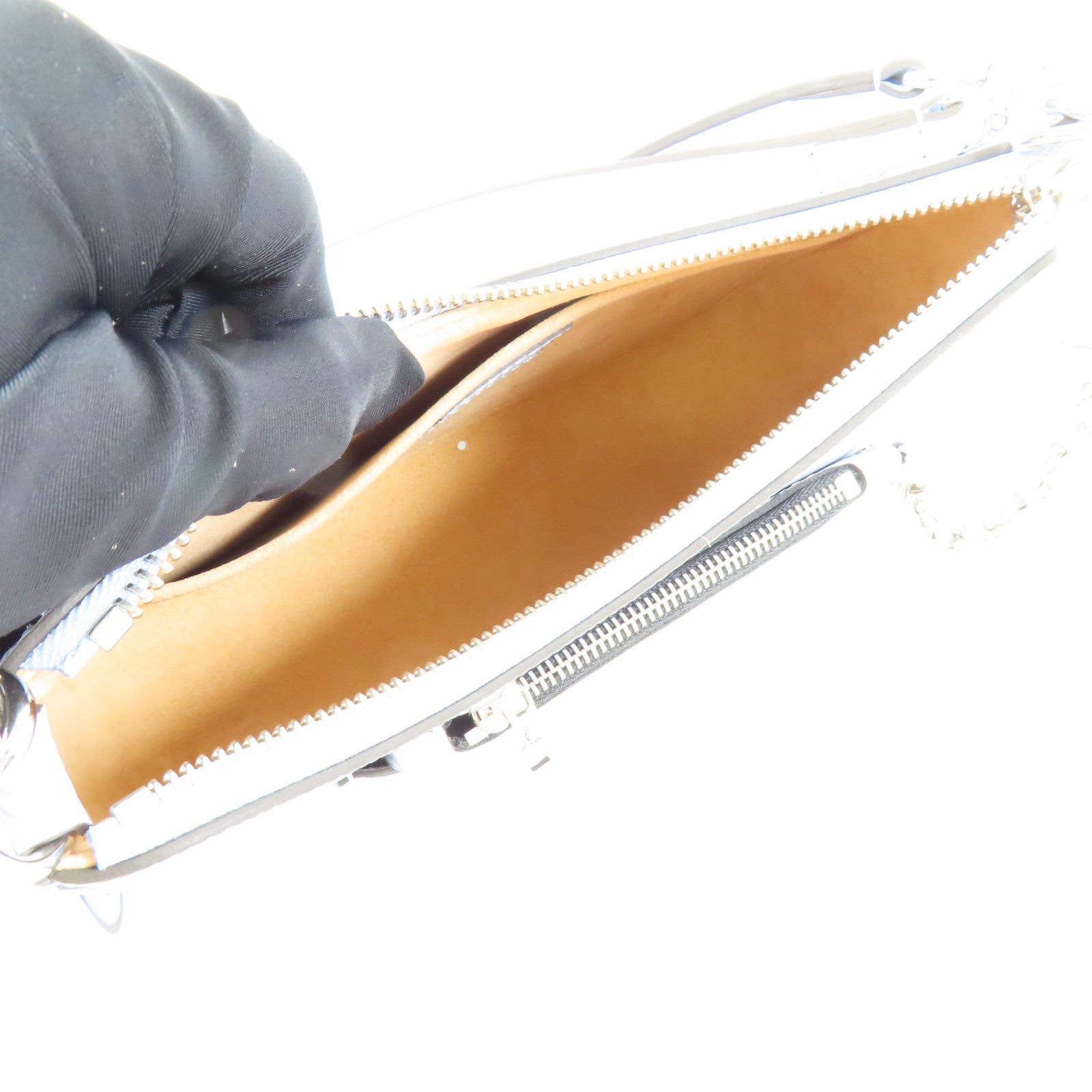 LOUIS VUITTON Epi Marelle銀扣手挽肩背兩用袋