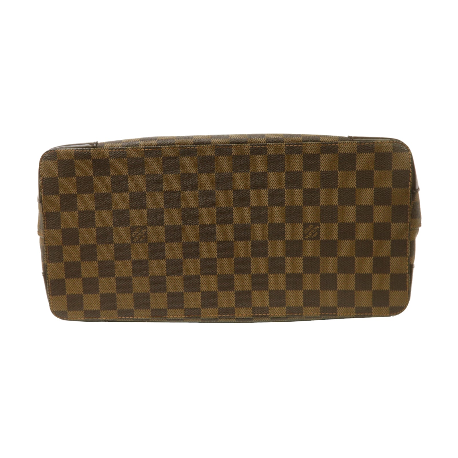 LOUIS VUITTON 【激減優惠】Damier Hampstead MM金扣手挽袋啡色