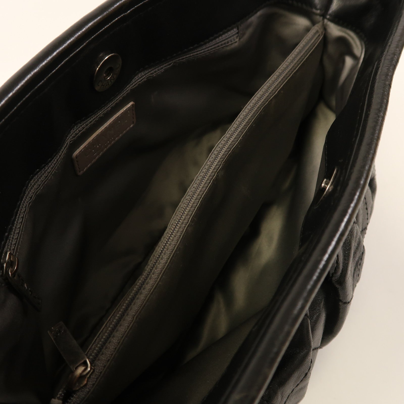 CHANEL 【激減優惠】牛皮皮革Shoulder Bag肩背袋黑色