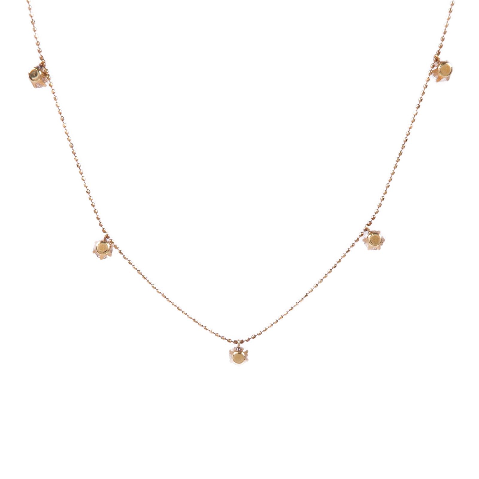 JEWELRY 18K黃金Diamond Necklace鑽石項鍊