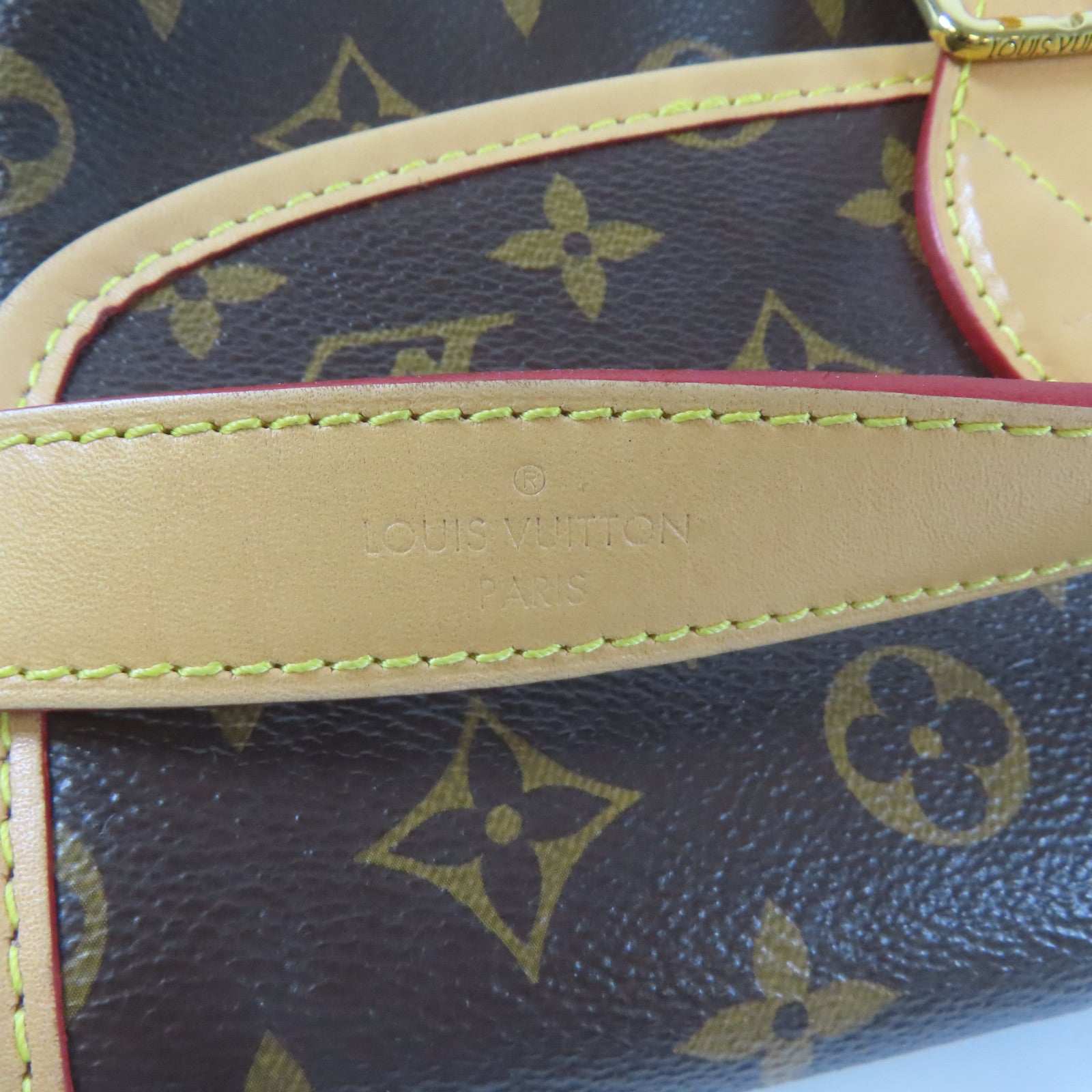 LOUIS VUITTON Monogram Diane金扣手挽肩背兩用袋啡色