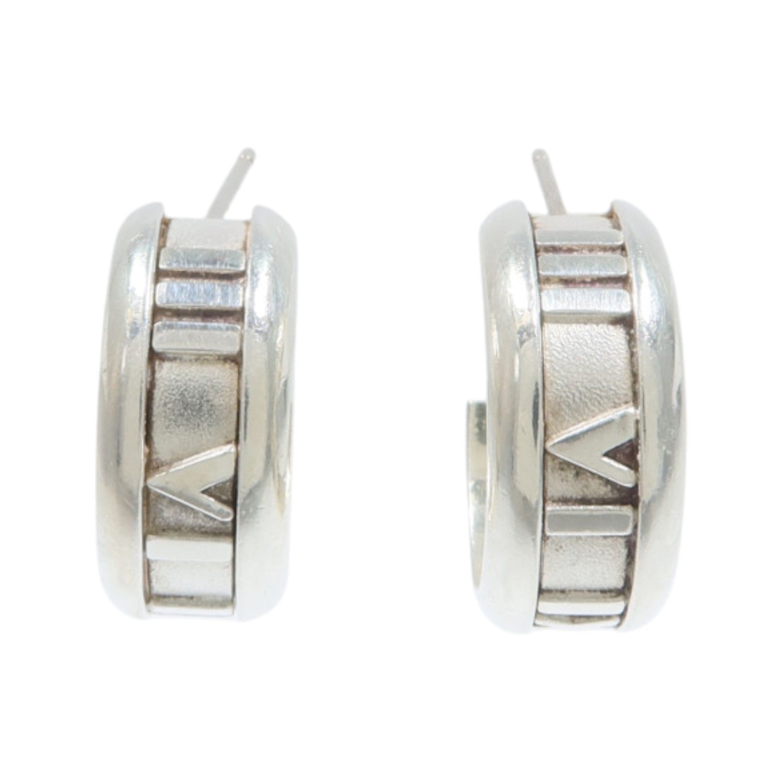 TIFFANY＆CO 925純銀Atlas Earrings耳環