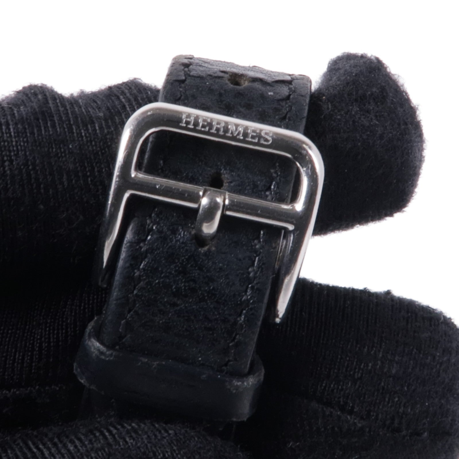 HERMES H Watch HH1.210 Quartz Watch Black